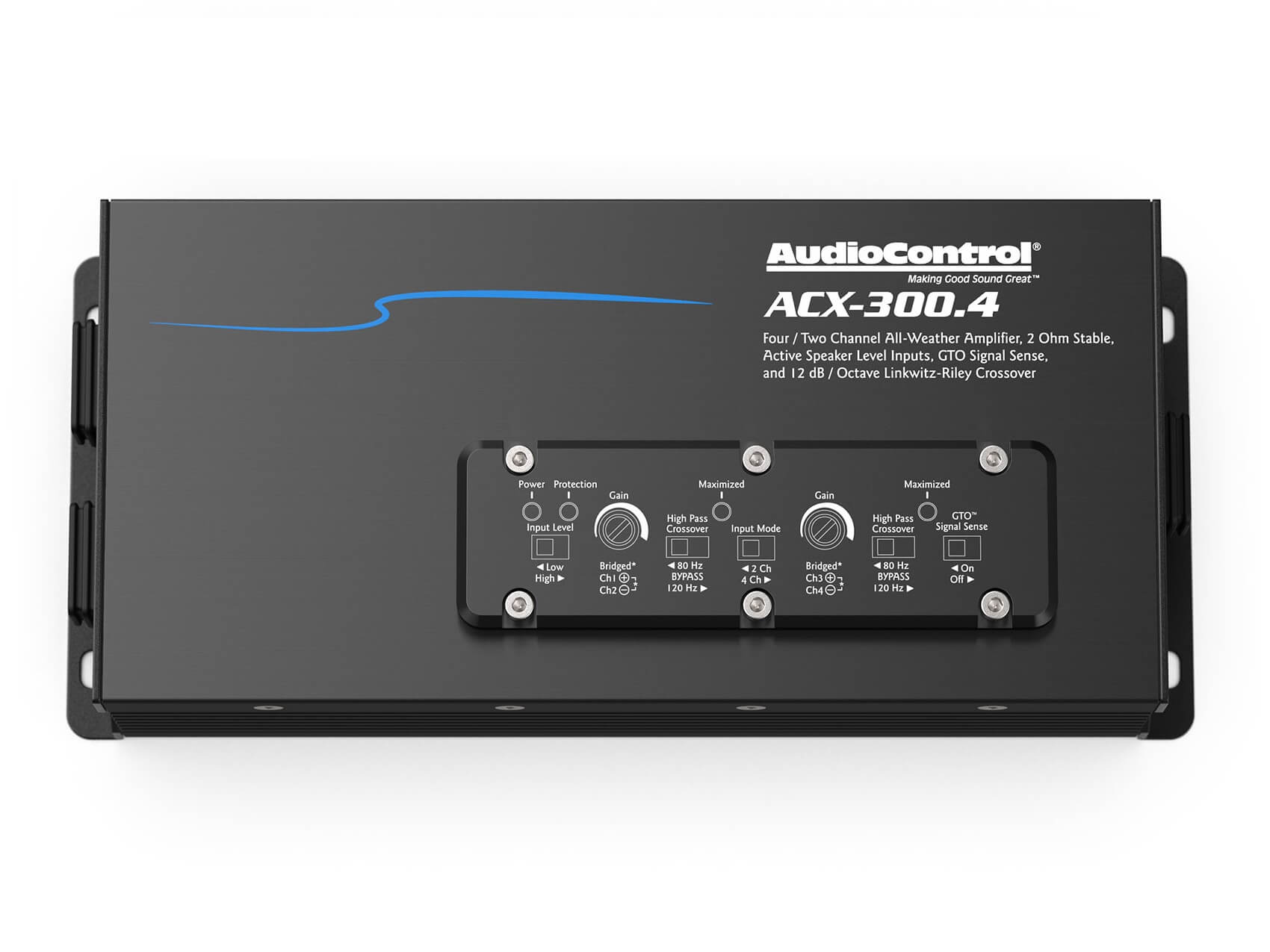 AudioControl ACX-300.4 - Top / With Cover