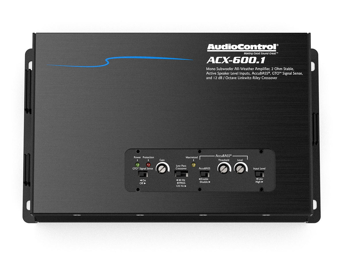 AudioControl ACX600.1 AllWeather Monoblock Amplifier Studio Incar