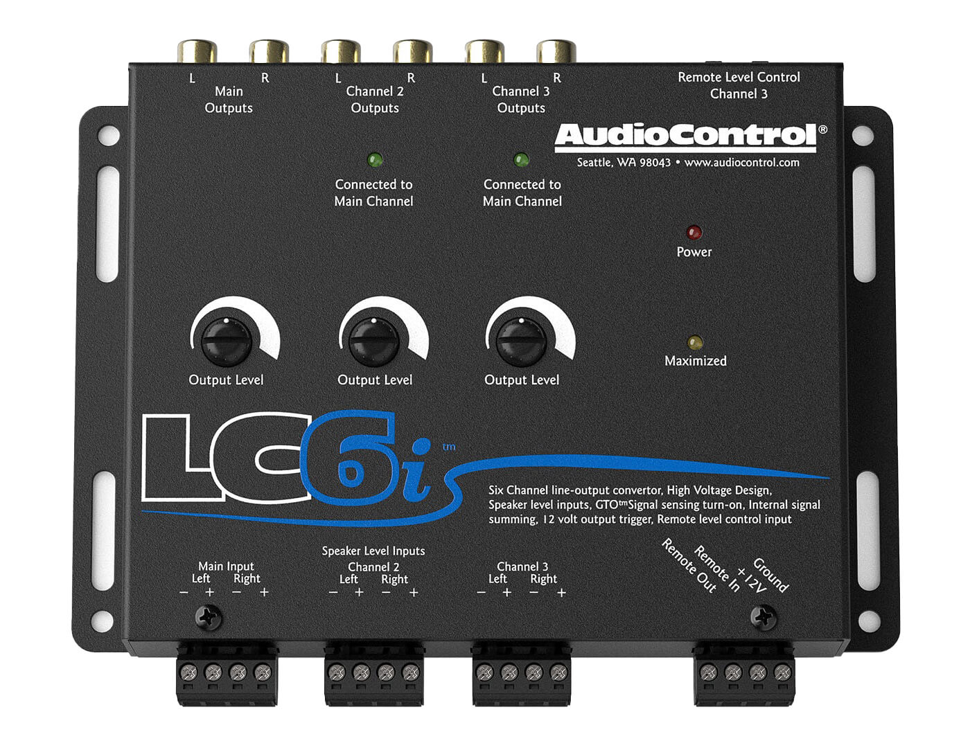 AudioControl LC6i - 6 Channel Line Out Converter – Studio Incar
