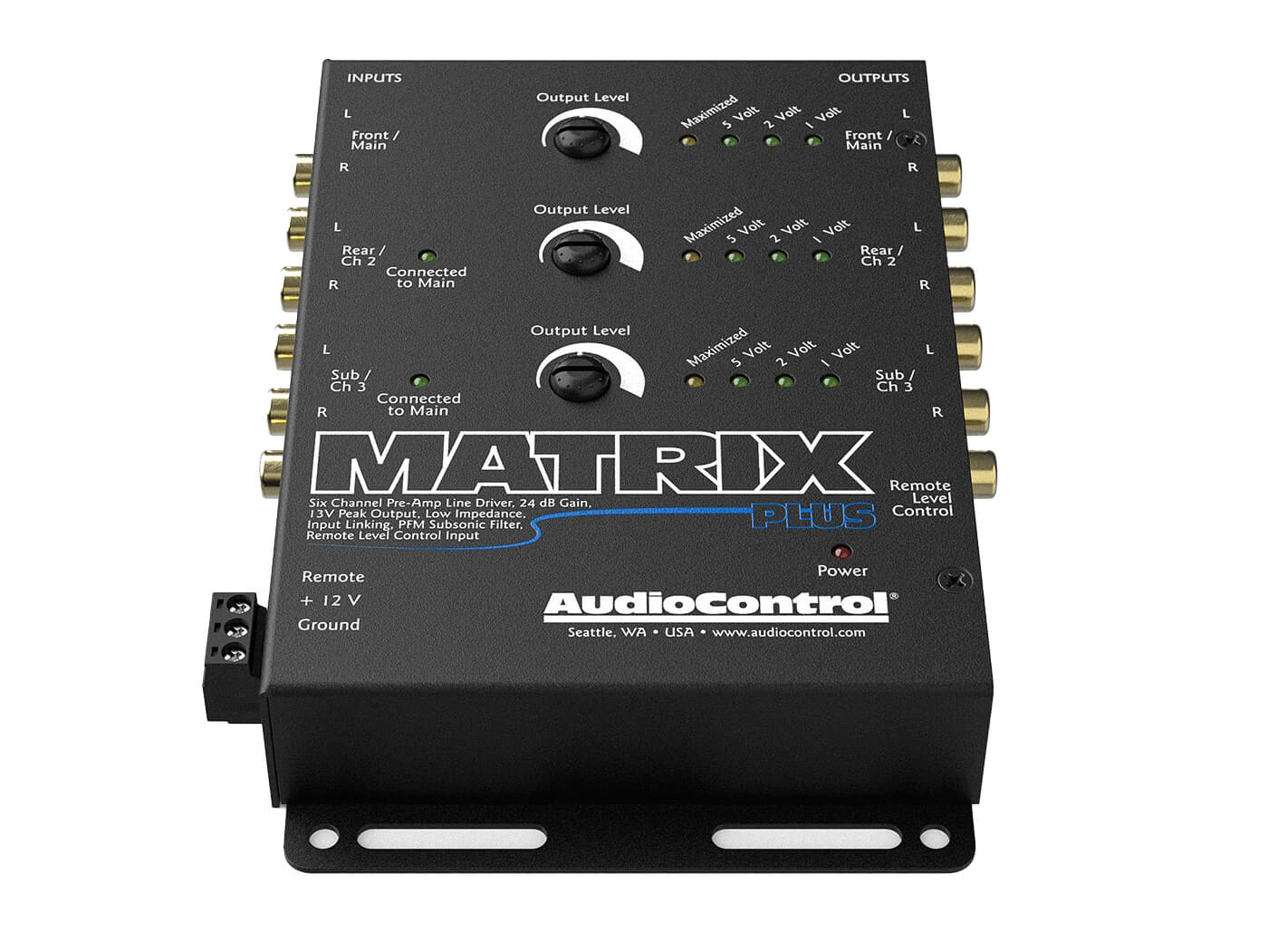 AudioControl Matrix Plus - Front Top View