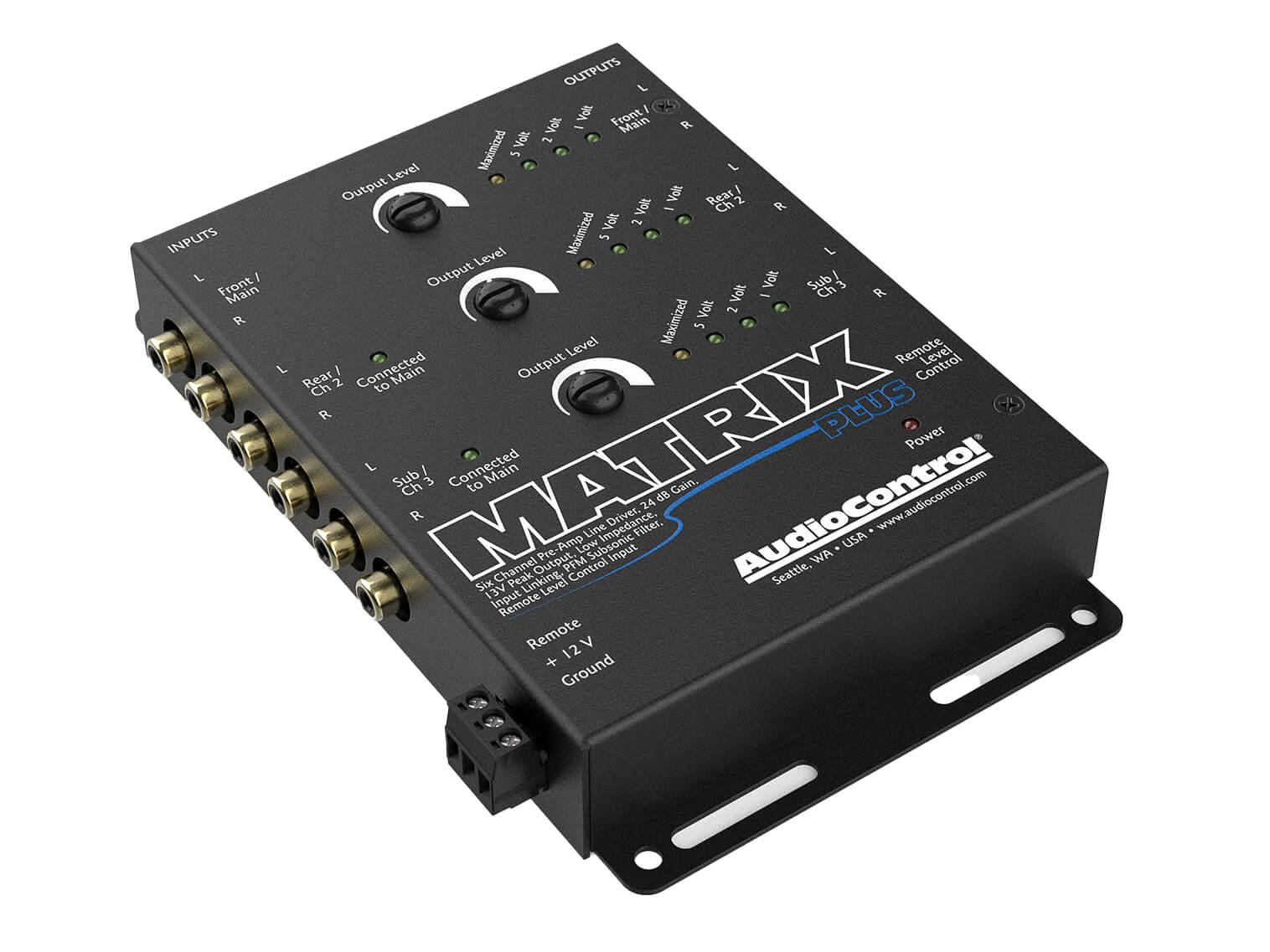 AudioControl Matrix Plus - 6 Channel Pre-Amp Line Driver – Studio Incar