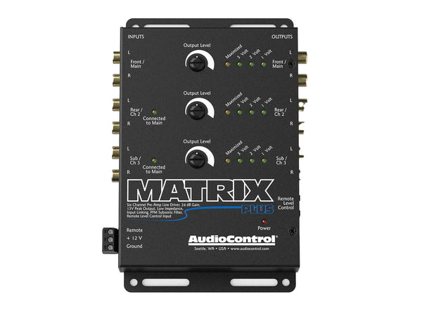 AudioControl Matrix Plus - 6 Channel Pre-Amp Line Driver