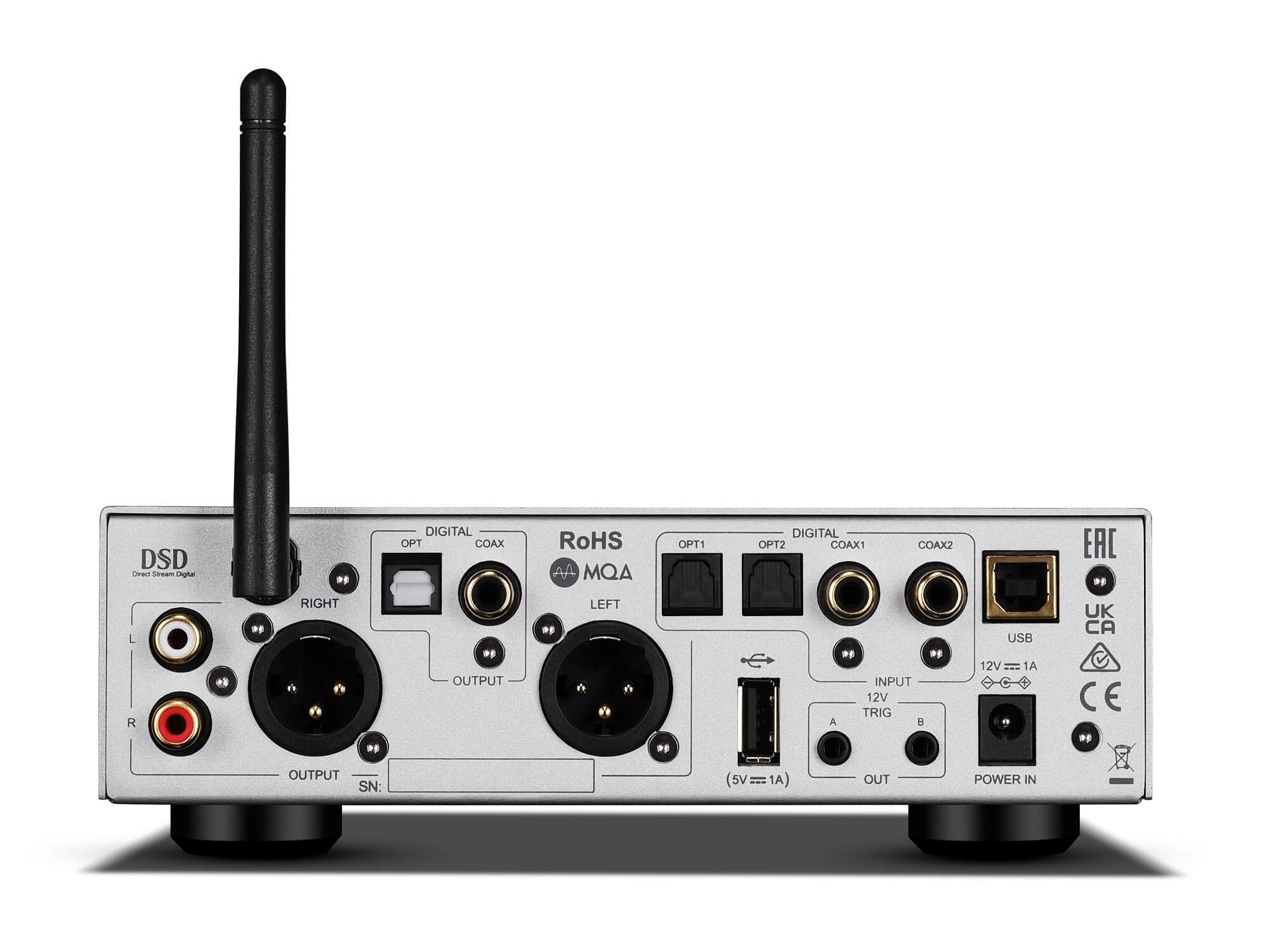 AudioLab D7 - Rear Silver