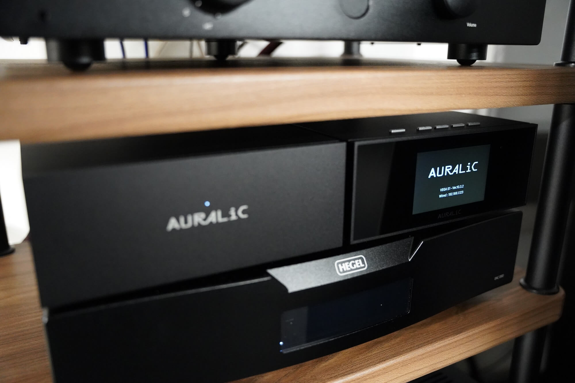 Auralic Vega S1 and S1 Power Supply - Front
