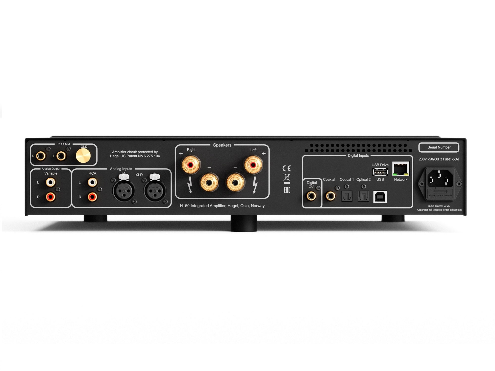 Hegel H150 - Black / Rear