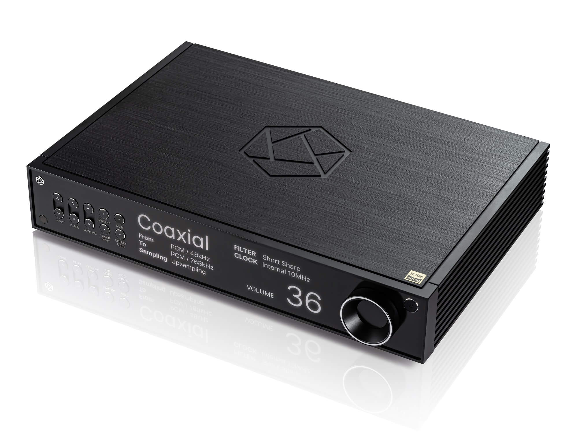 HiFi Rose RD160 - DAC - Front Angle - Black