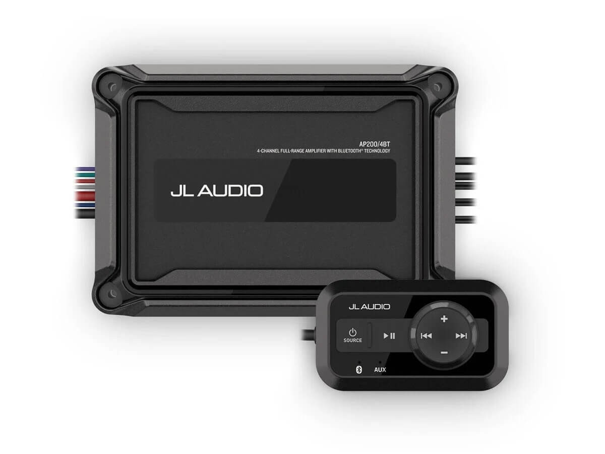 JL Audio AP200/4BT - 4 Channel Class D Amplifier with Bluetooth