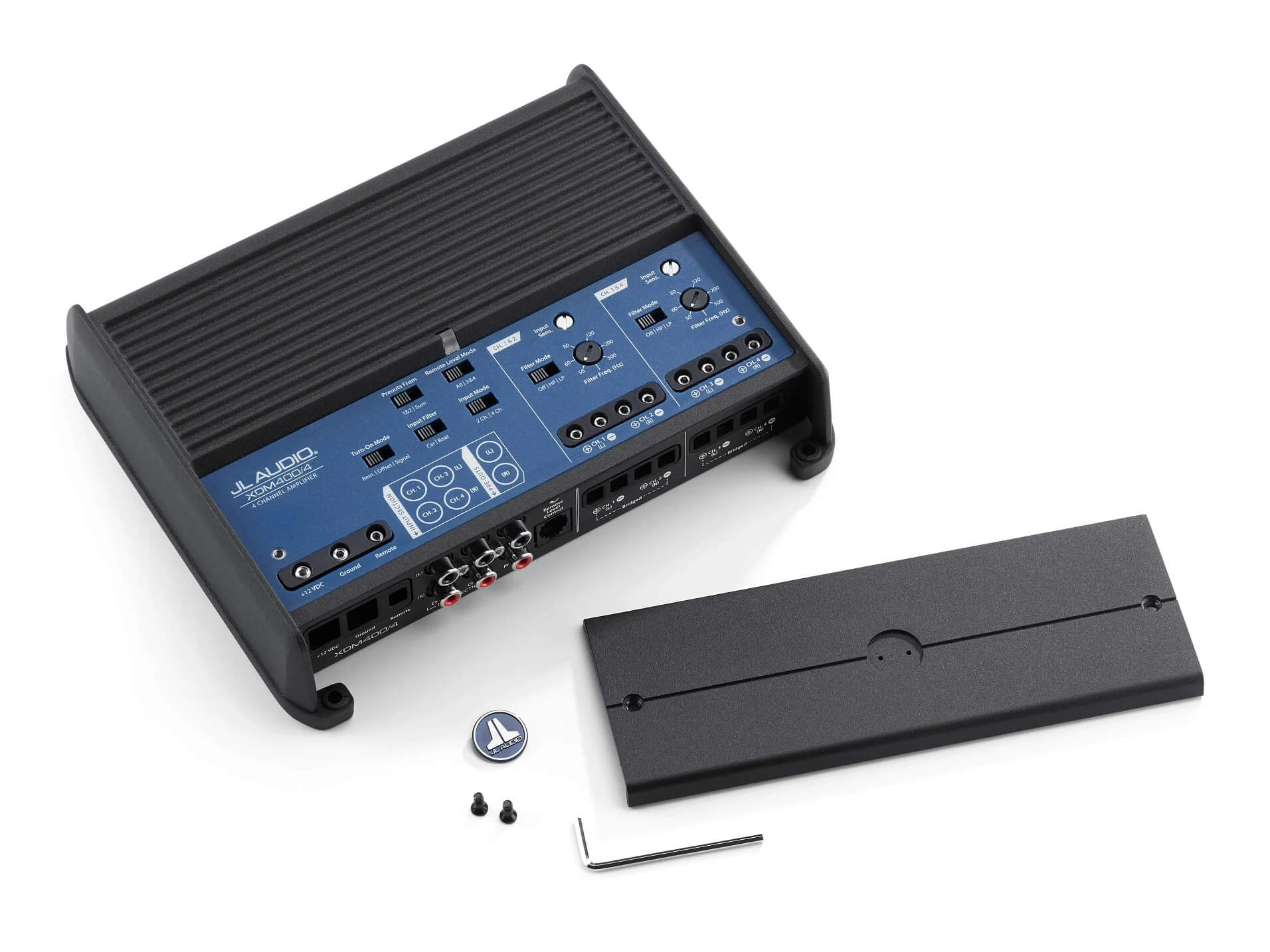 JL Audio XDM400/4 - Full Kit