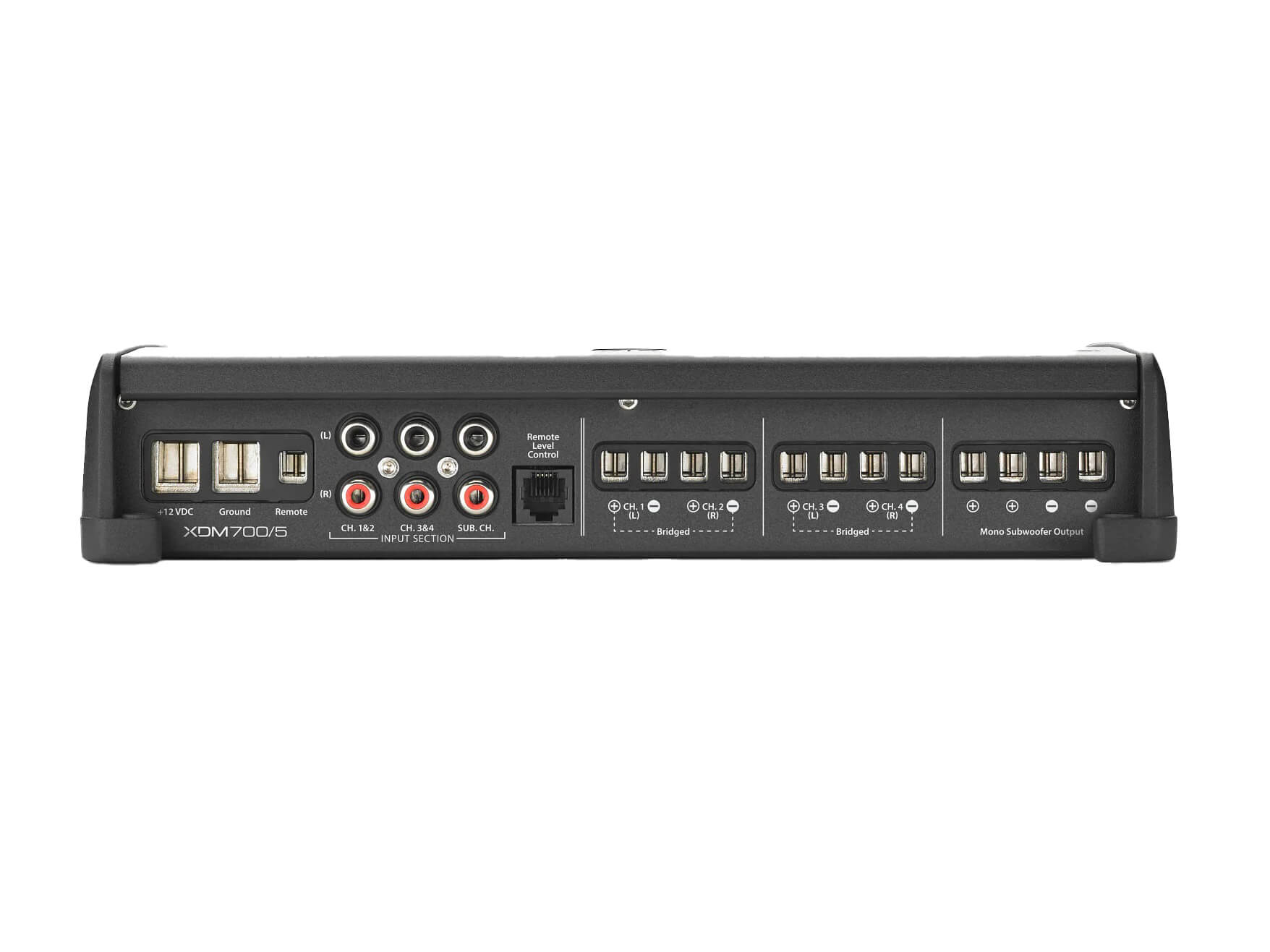 JL Audio XDM700/5 - Rear Connections