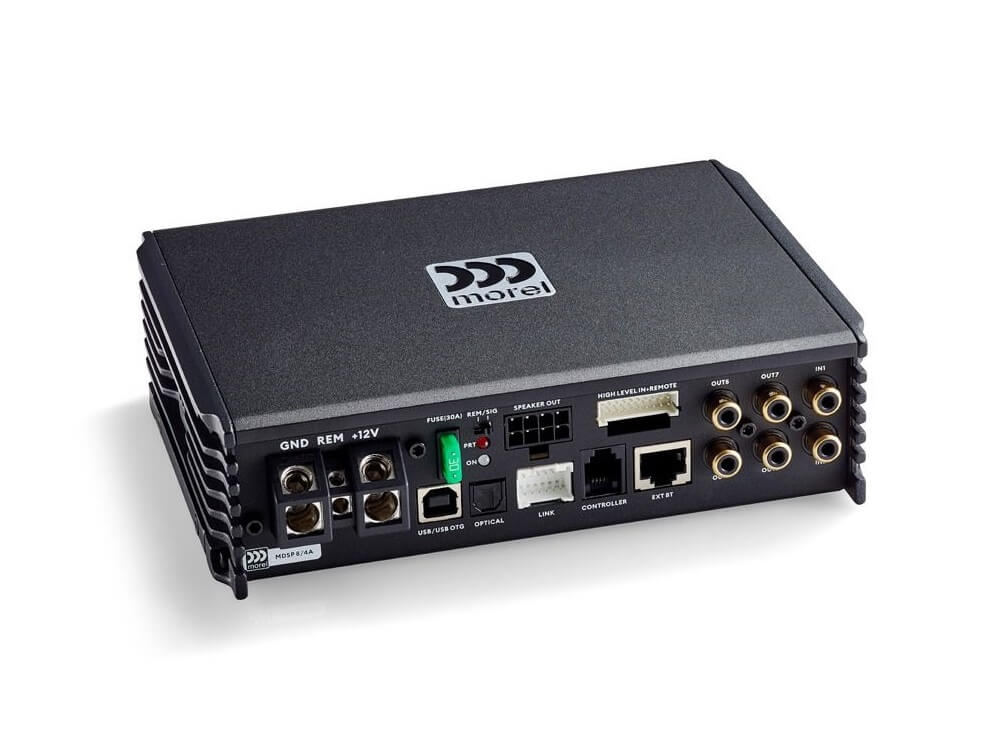 Morel MDSP 8/4A - 8 Channel DSP Amplifier