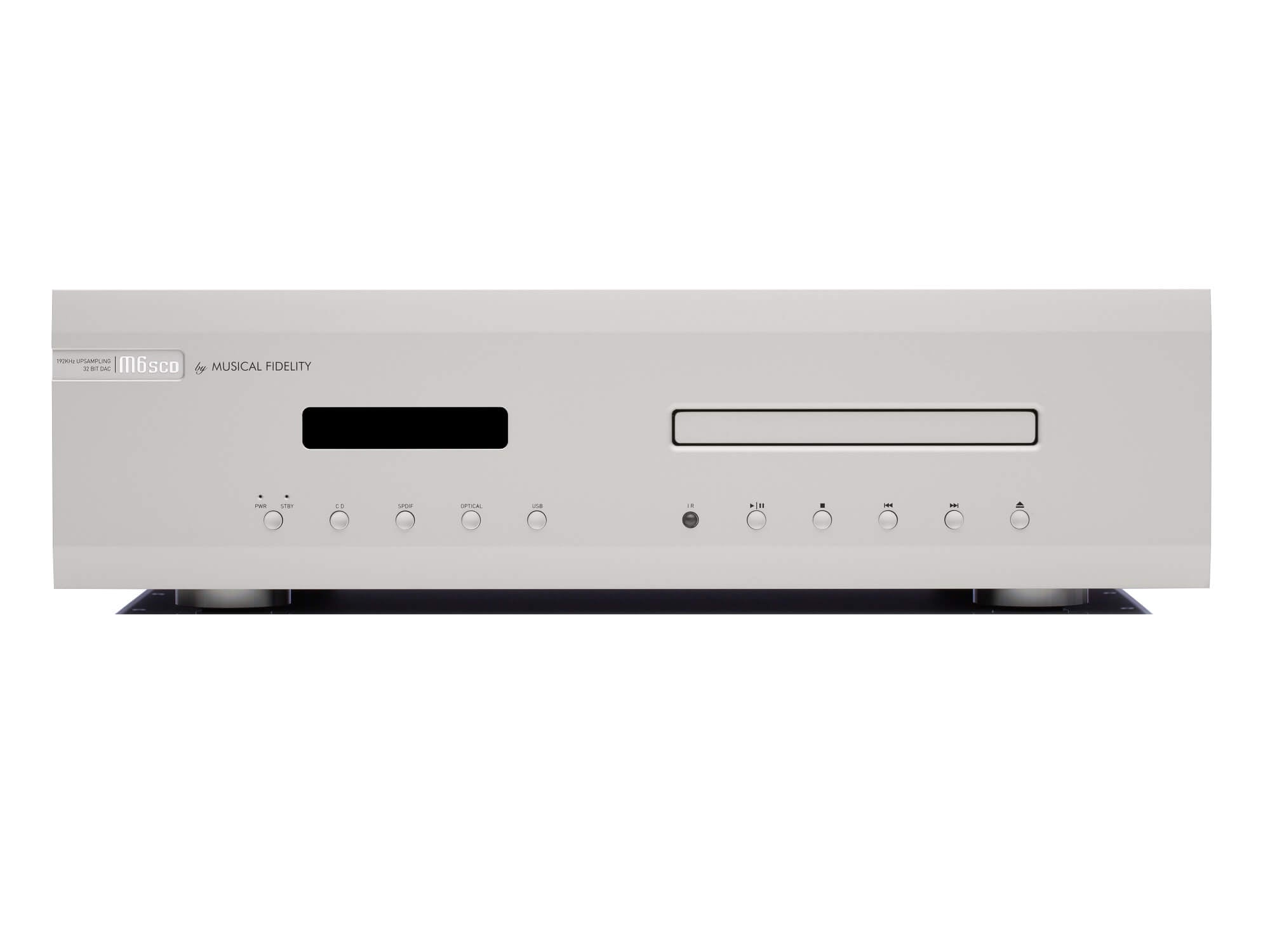 Musical Fidelity M6SCD - Silver Front