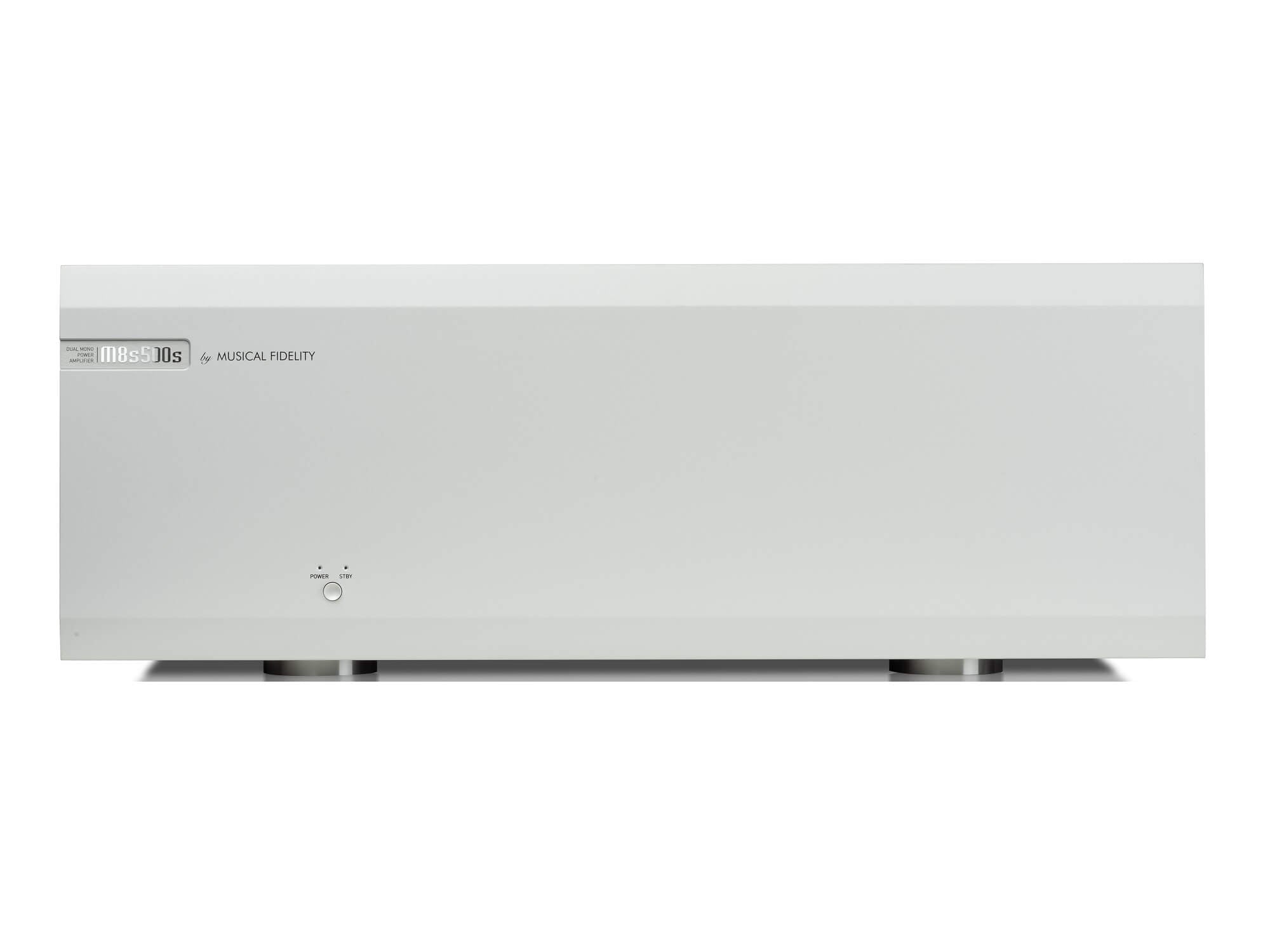Musical Fidelity M8s 500S - Silver / Front