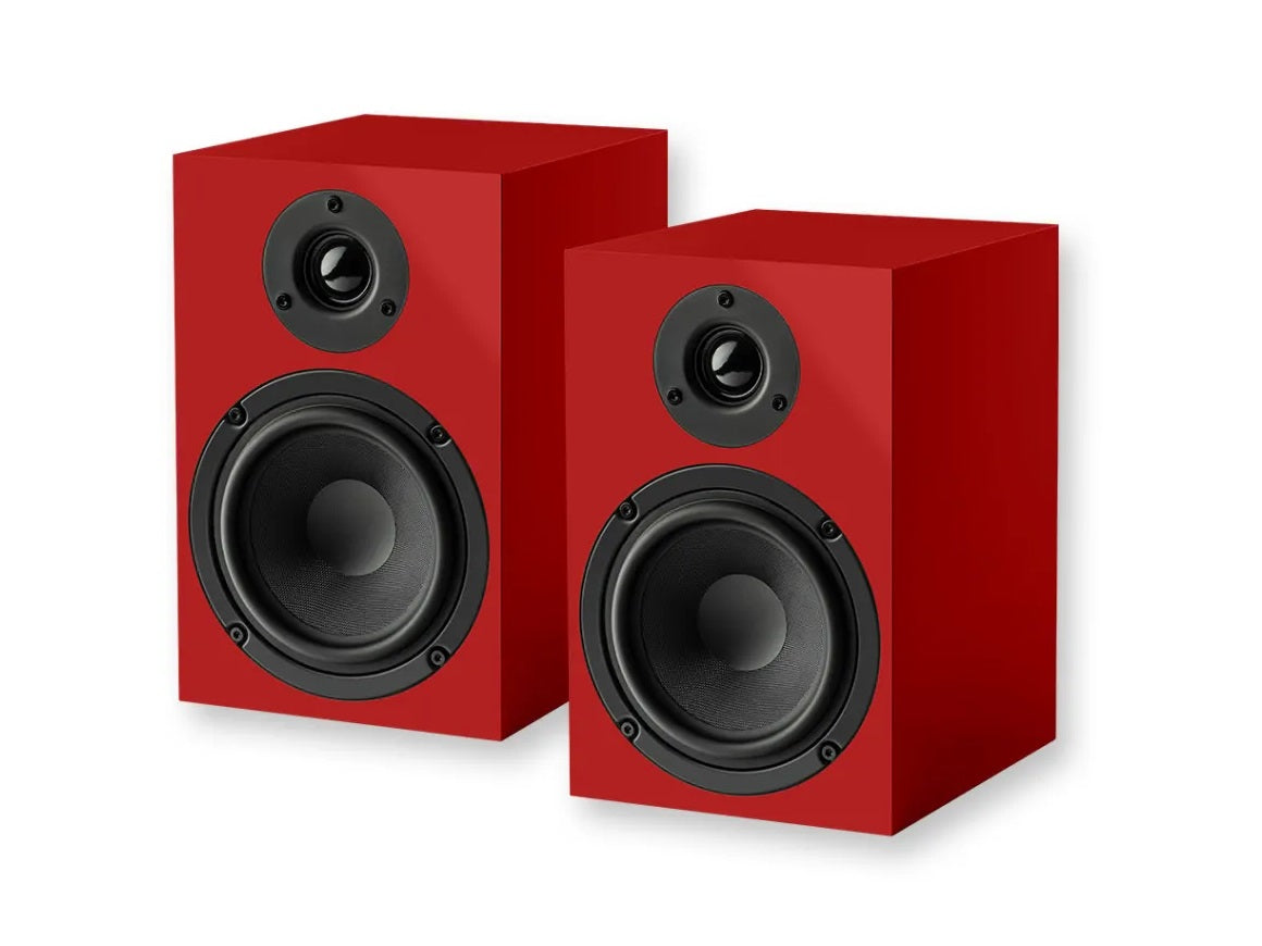 Pro-Ject Speaker Box 5 E - Bookshelf Speakers - Red