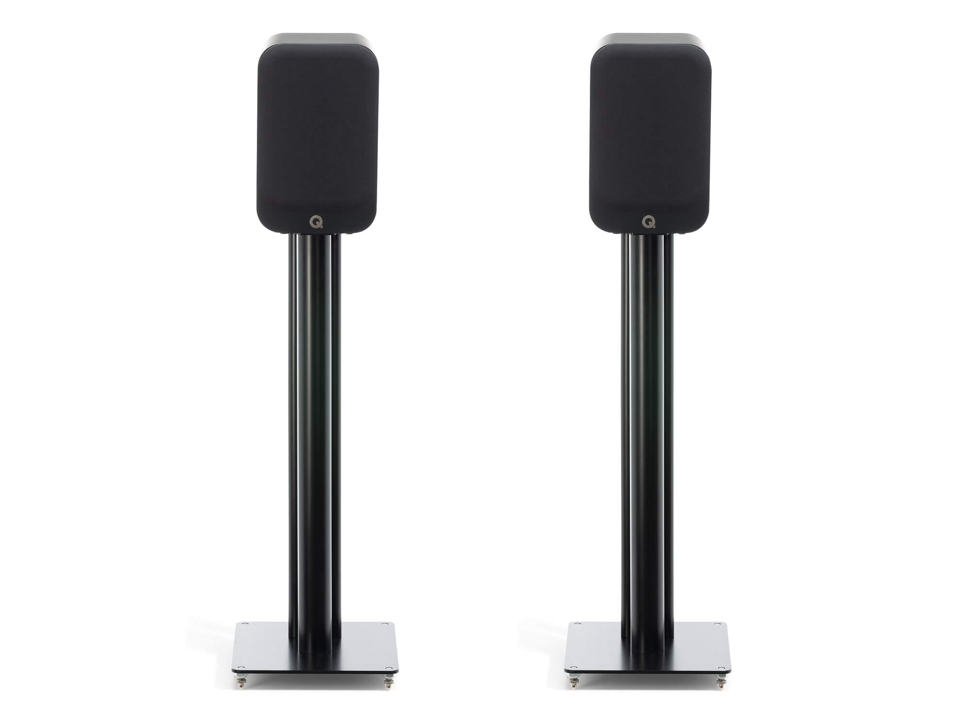 Q Acoustics 3010c - Black with Stands