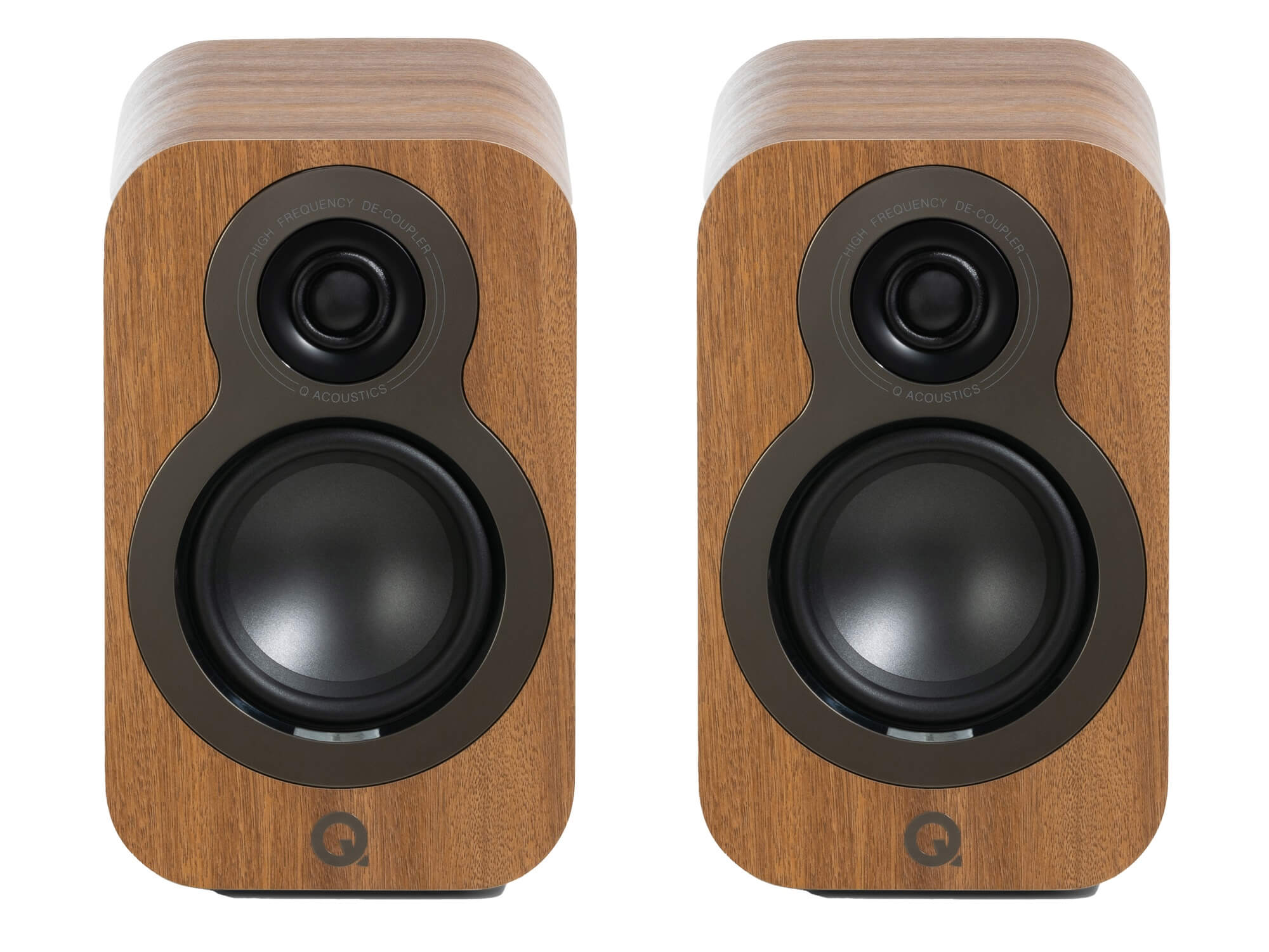Q Acoustics 3010c - Standmount Speakers - Oak