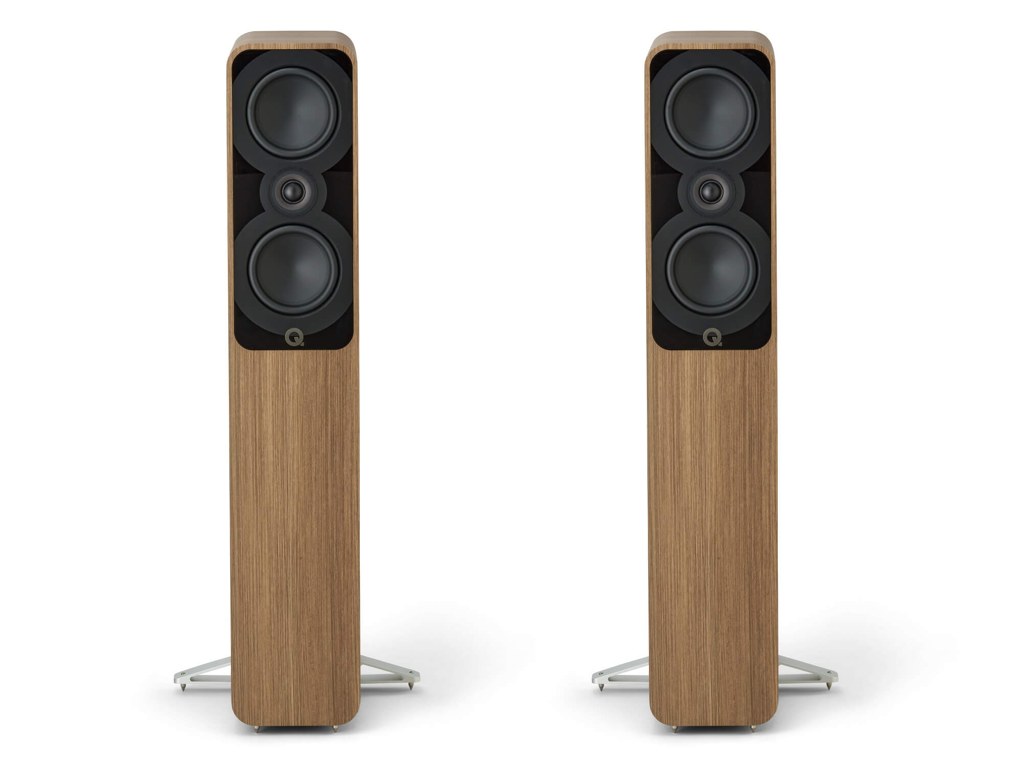 Q Acoustics 5040 - Floorstanding Speakers - Oak