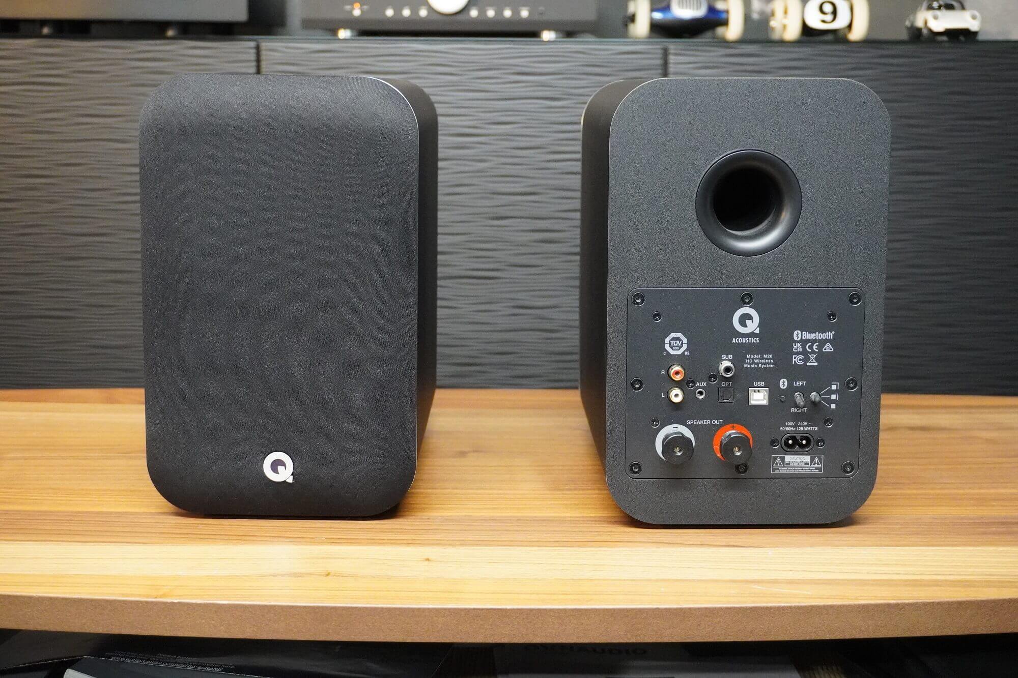 Q Acoustics M20 - Rear and Front