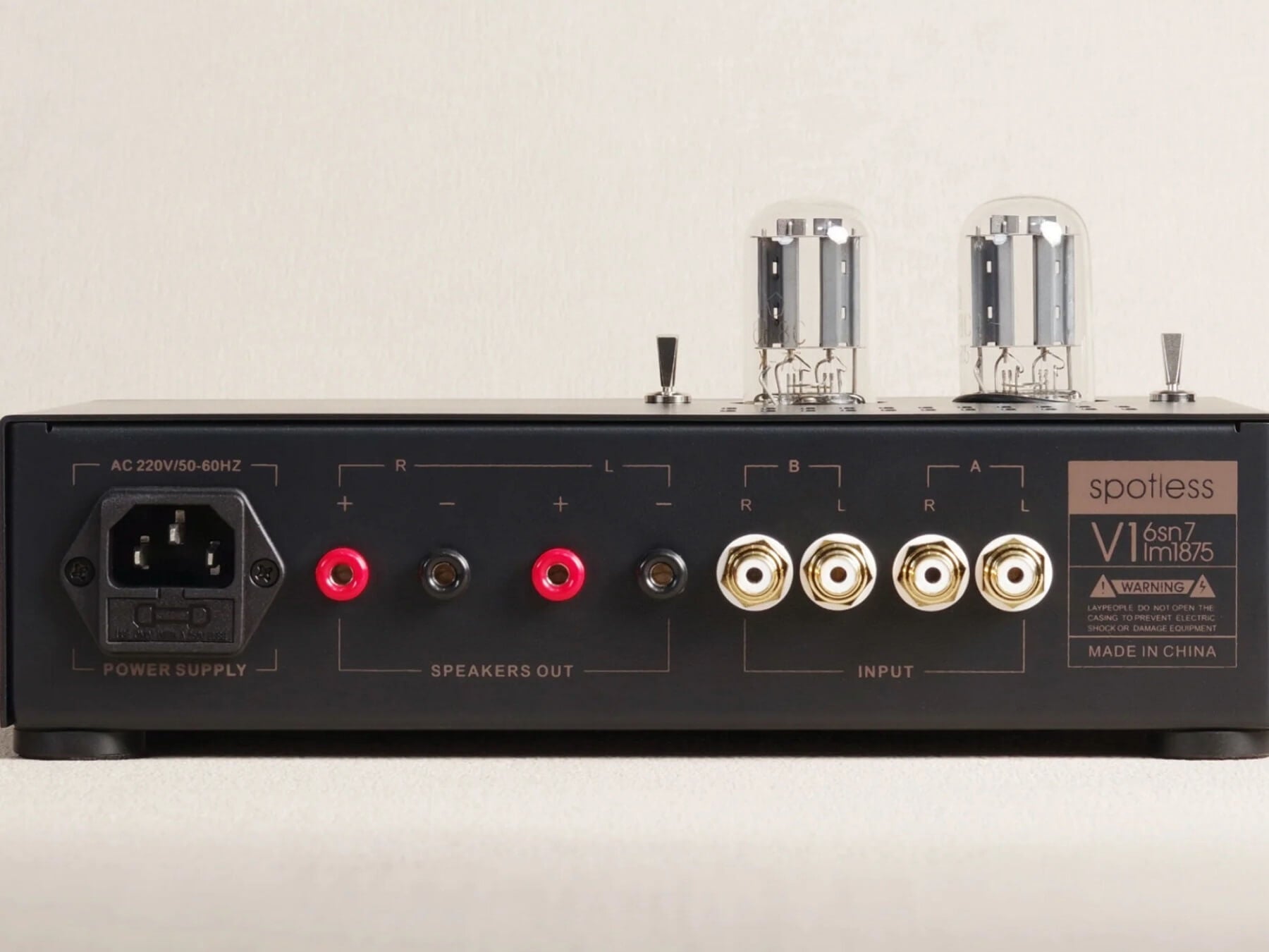 Spotless Audio V1 - Rear