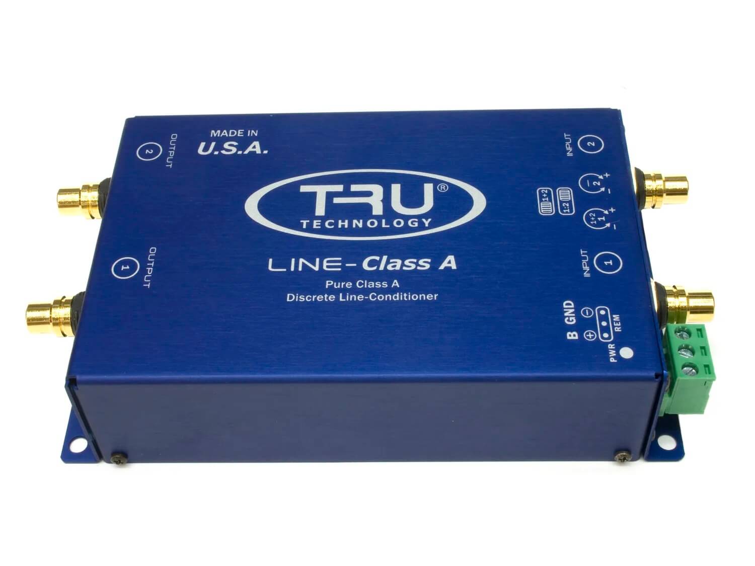 Tru Technology Line-2CA - 2-Channel Line Amp Conditioner