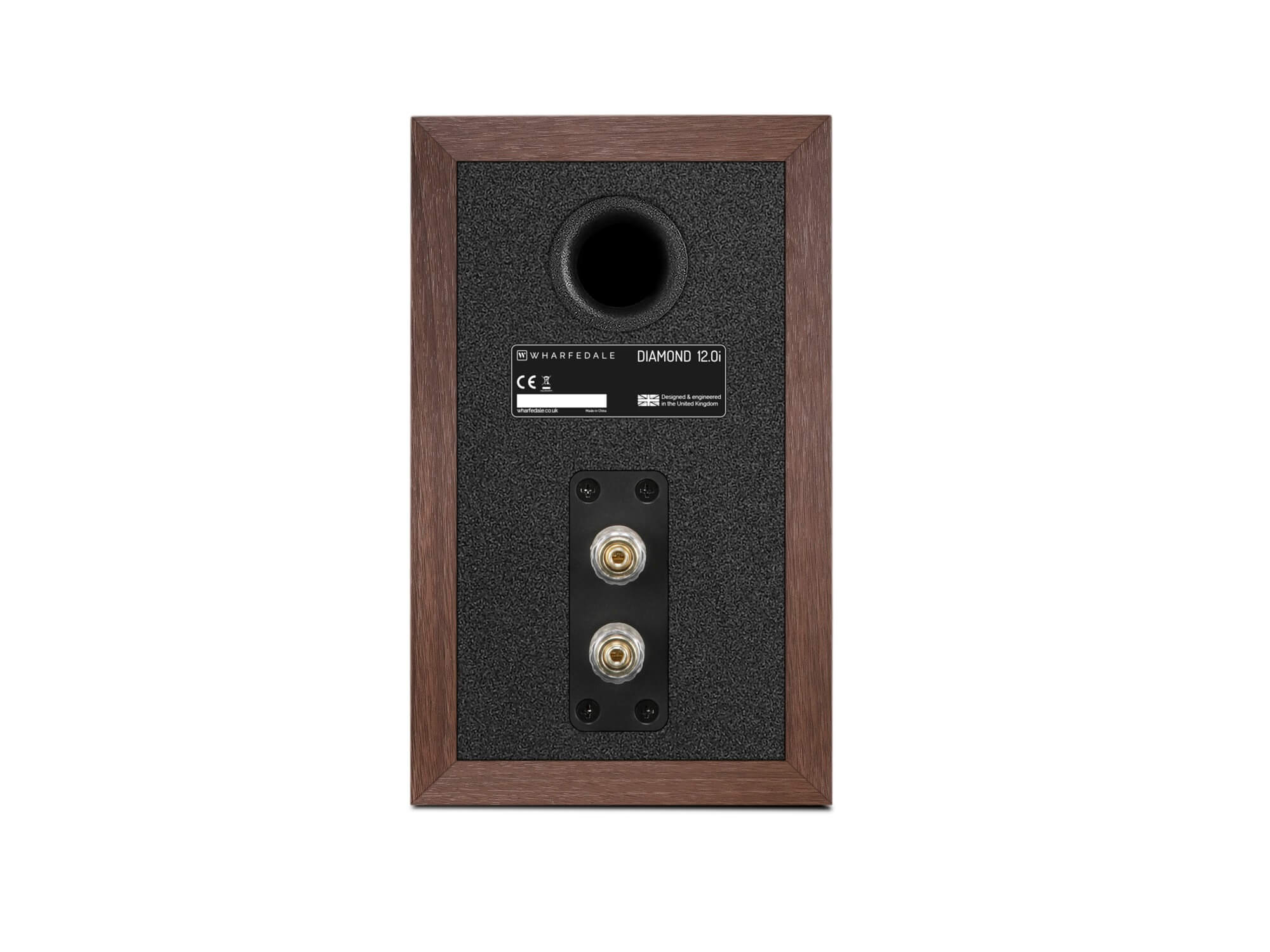 Wharfedale Diamond 12.0i - Walnut Rear