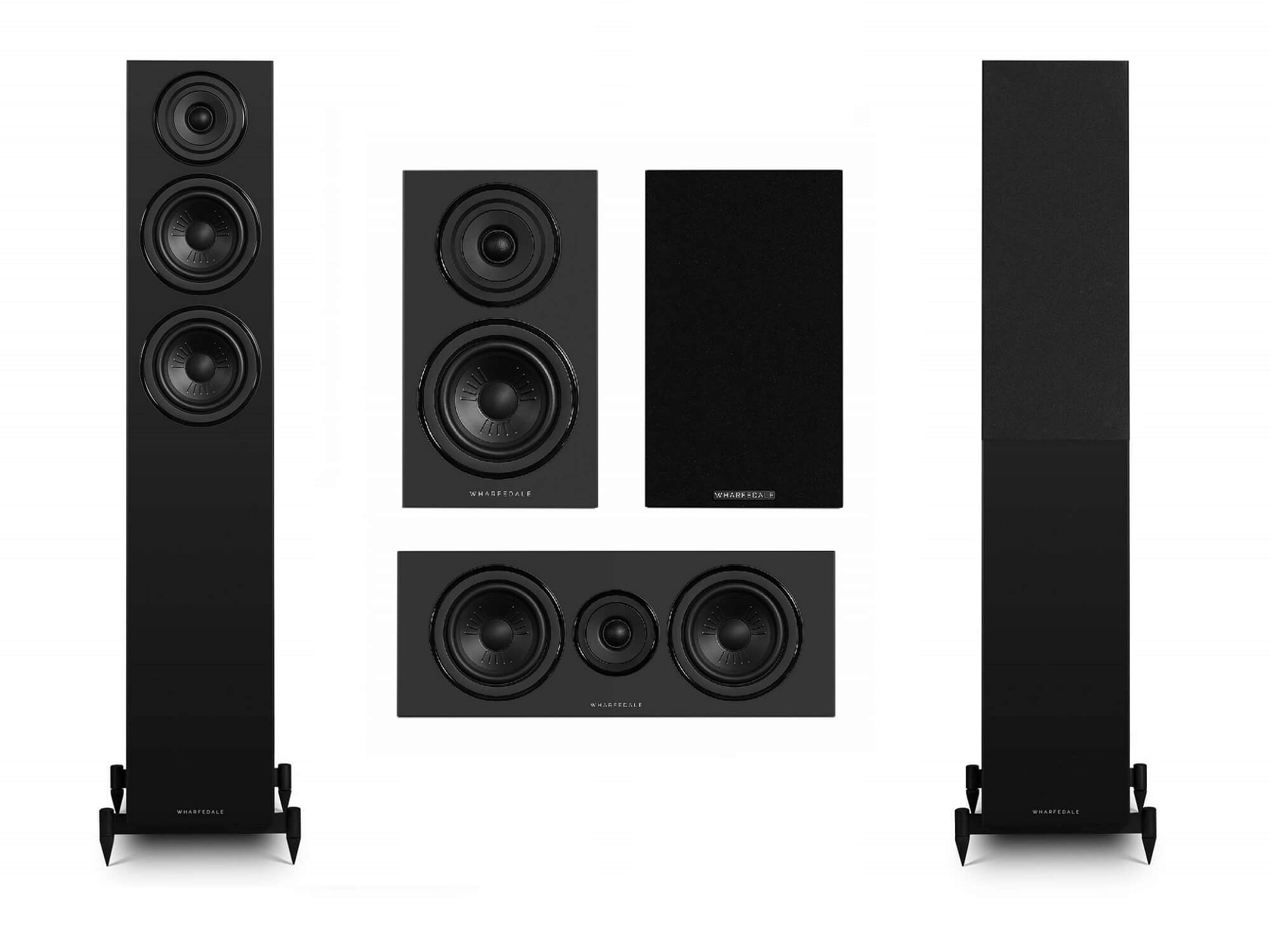 Wharfedale Diamond 12.3 HCP - Home Cinema System - Black