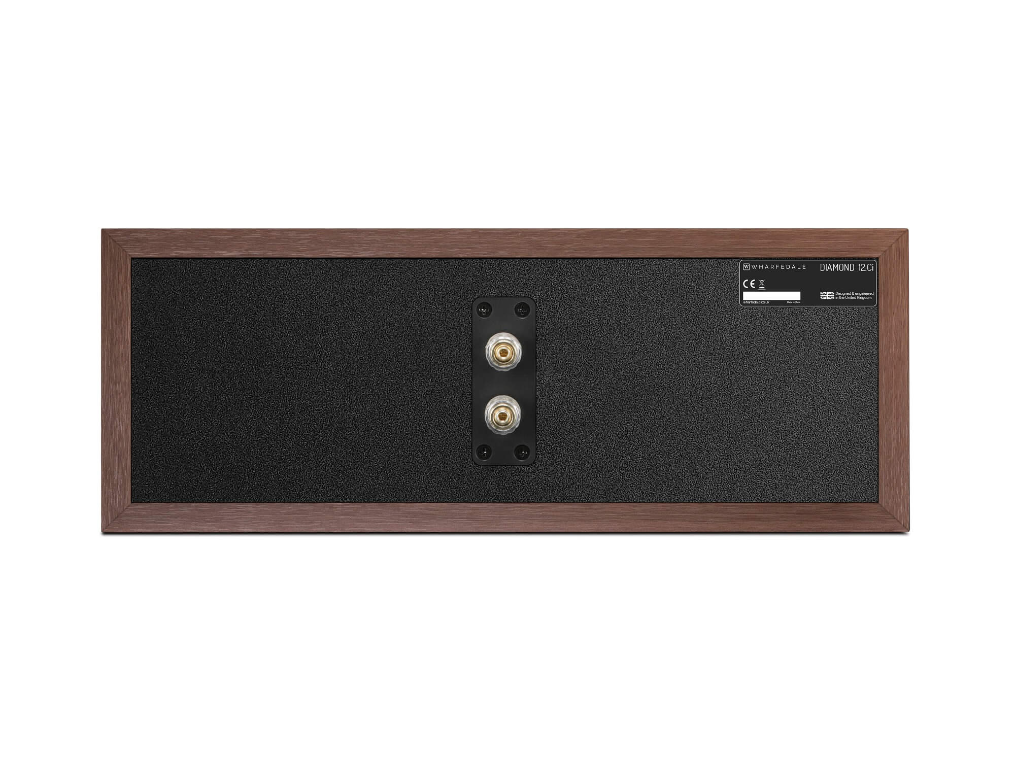 Wharfedale Diamond 12.Ci - Walnut Rear
