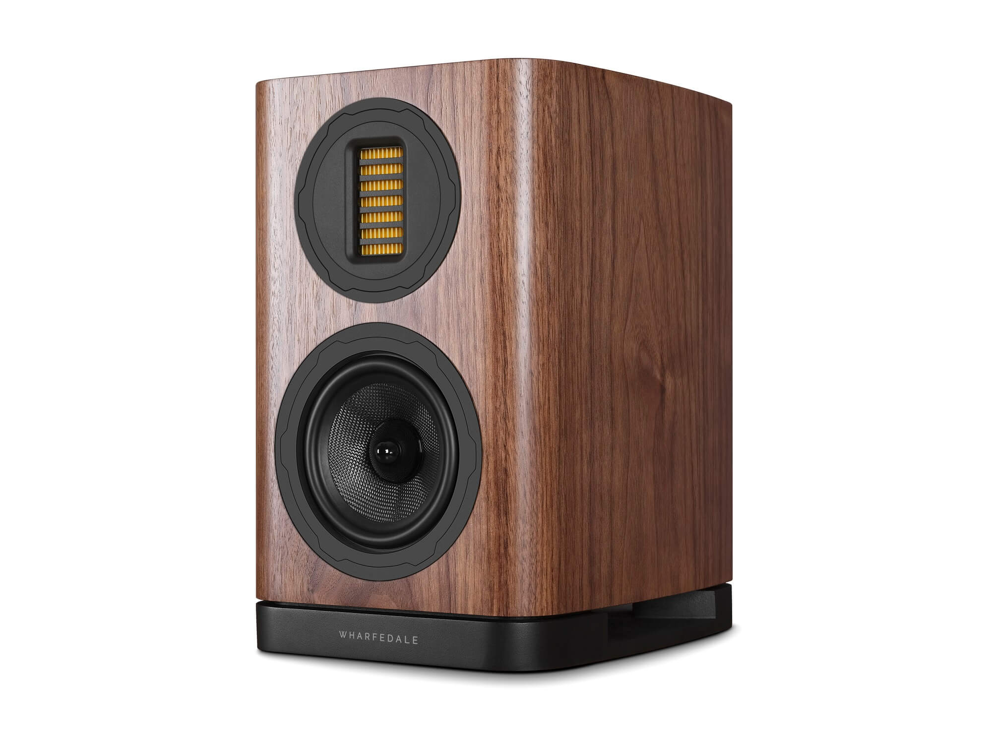 Wharfedale Evo 5.1 - Walnut Front Angle