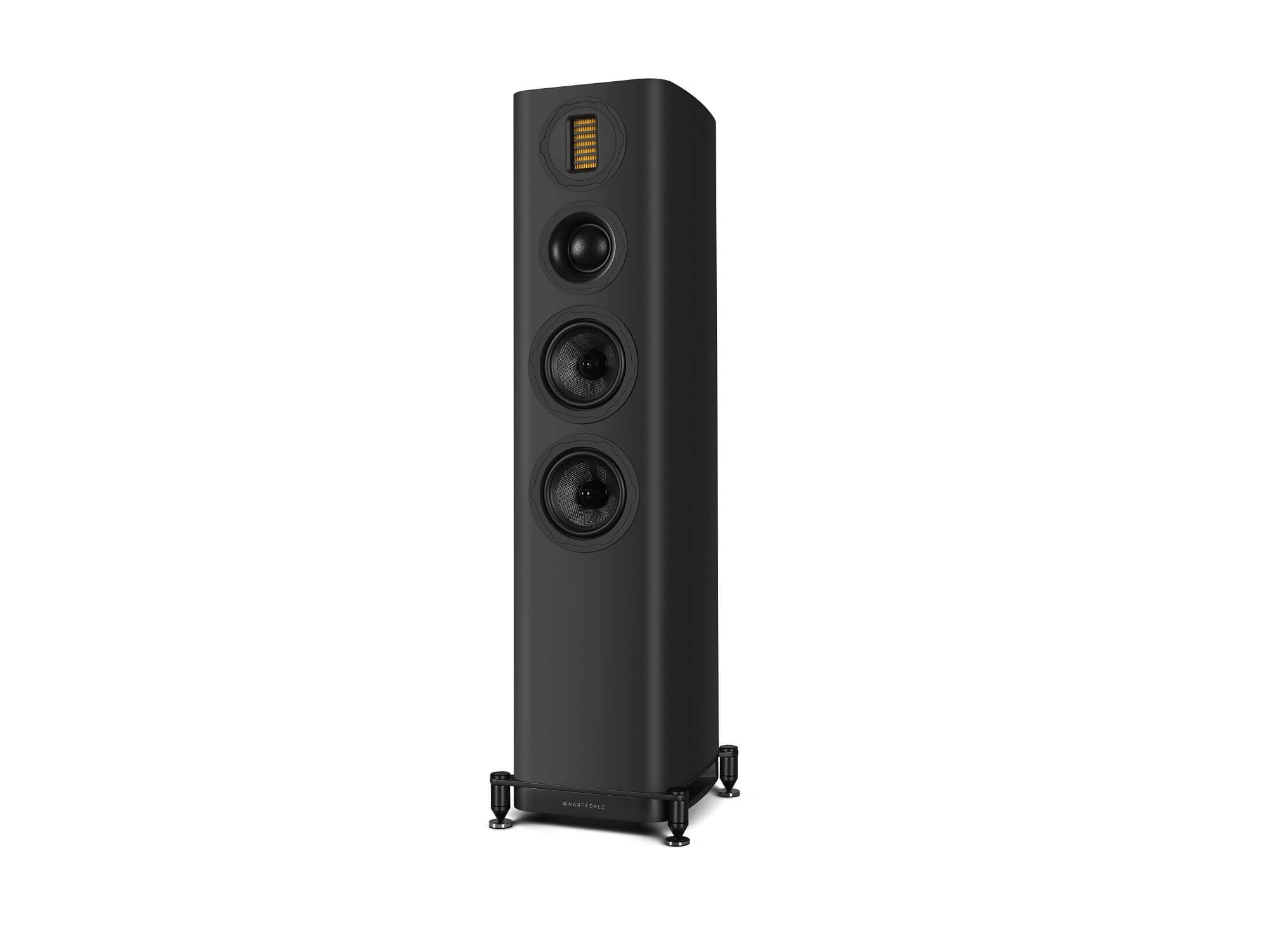 Wharfedale Evo 5.3 - Black Front Angle