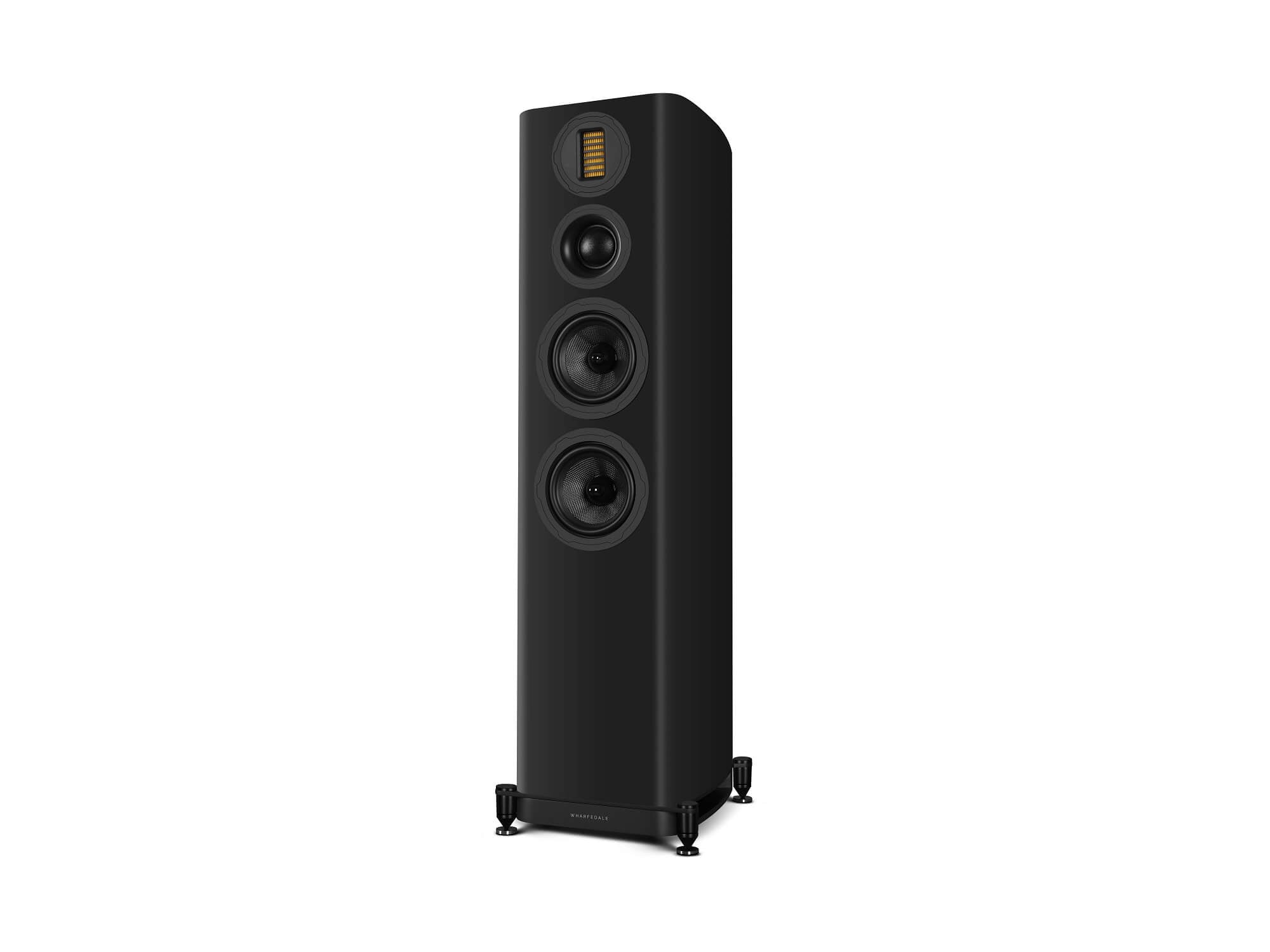 Wharfedale Evo 5.4 - Black Front Angle