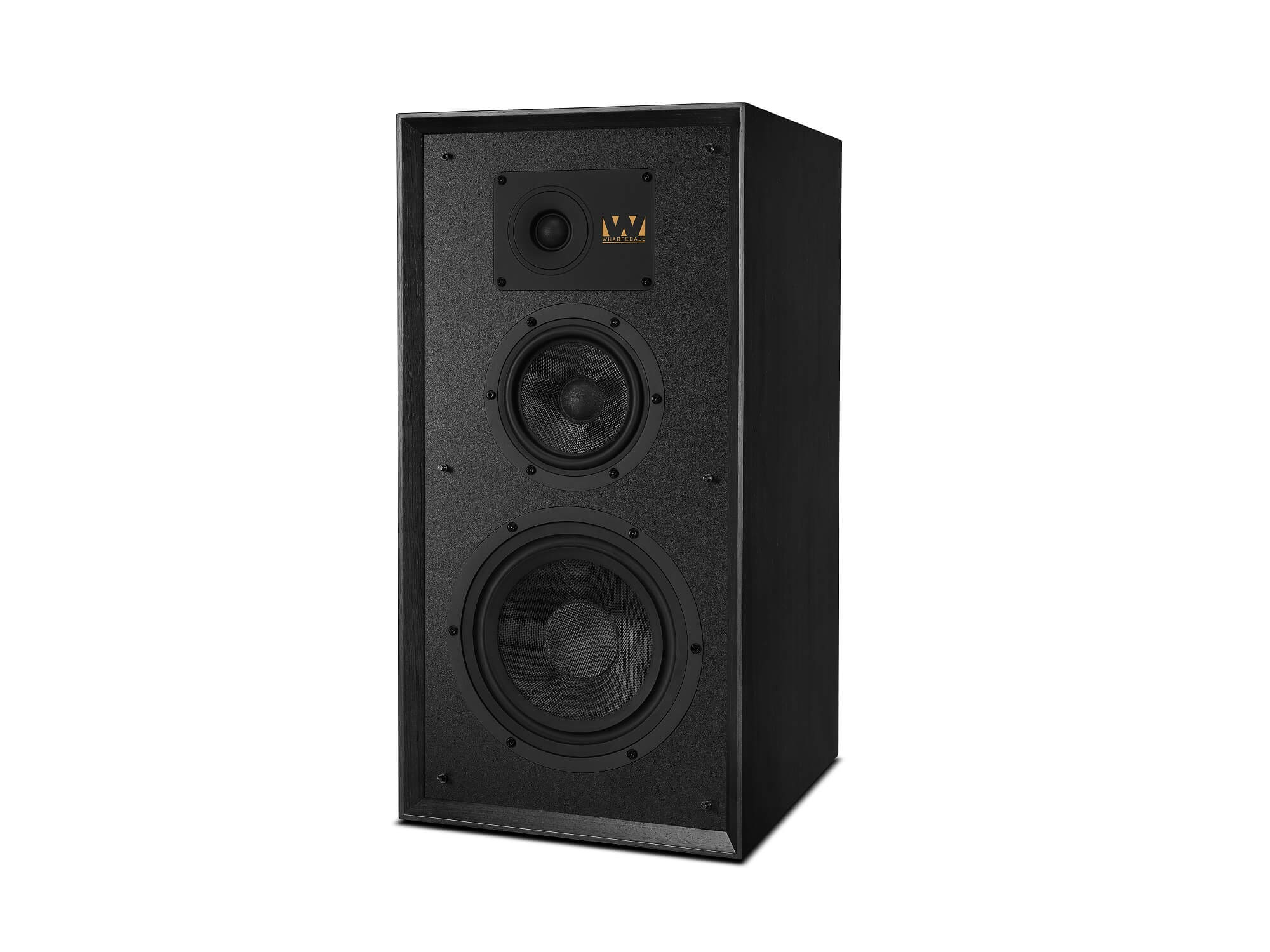 Wharfedale Super Linton - Black Oak Front Angle