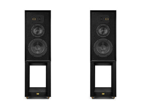 Wharfedale Super Linton - Black Oak with Stands