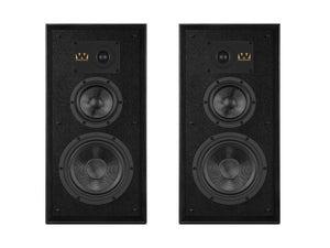 Wharfedale Super Linton - Standmount Speakers- Black Oak