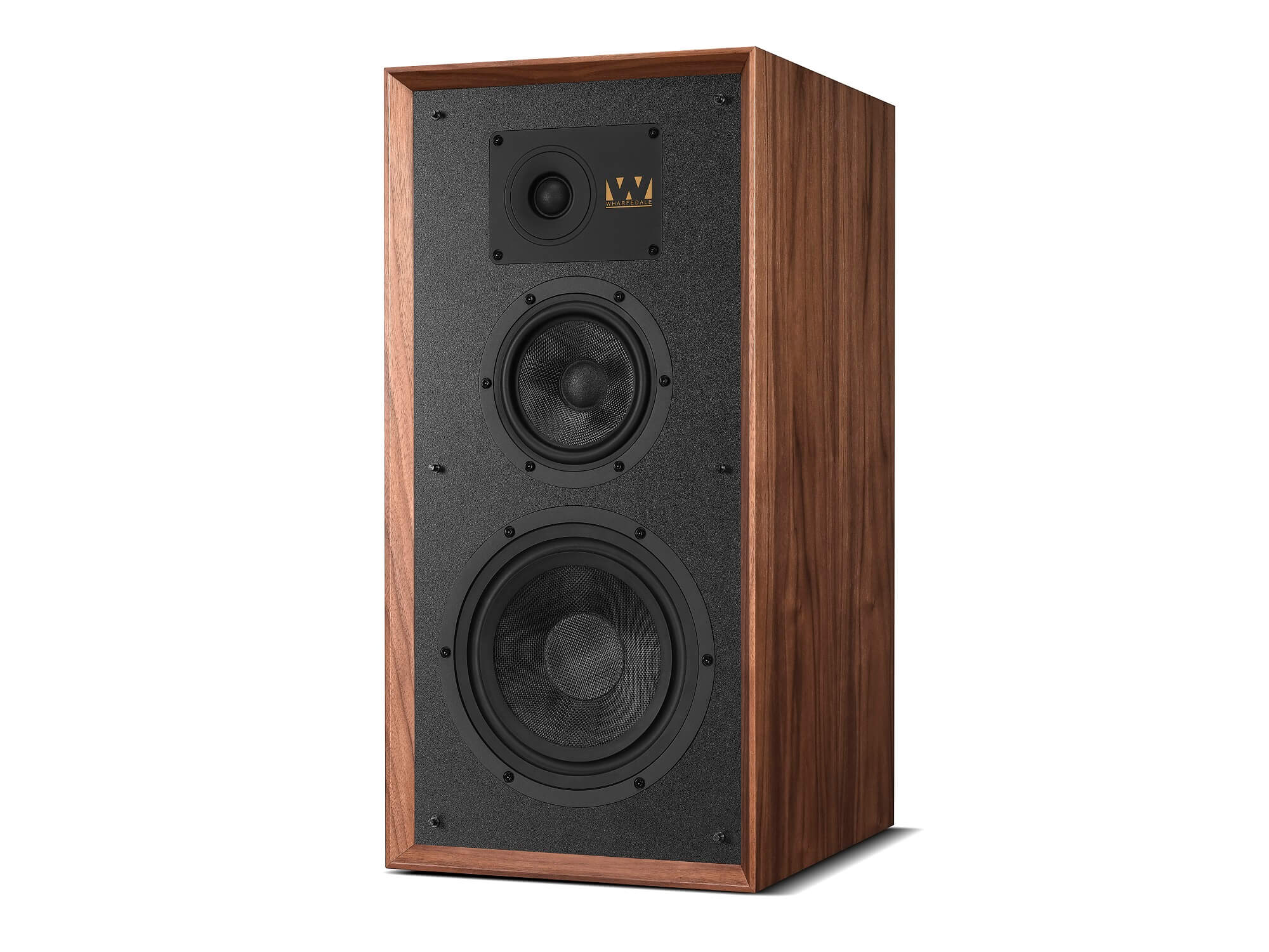 Wharfedale Super Linton - Walnut Front Angle