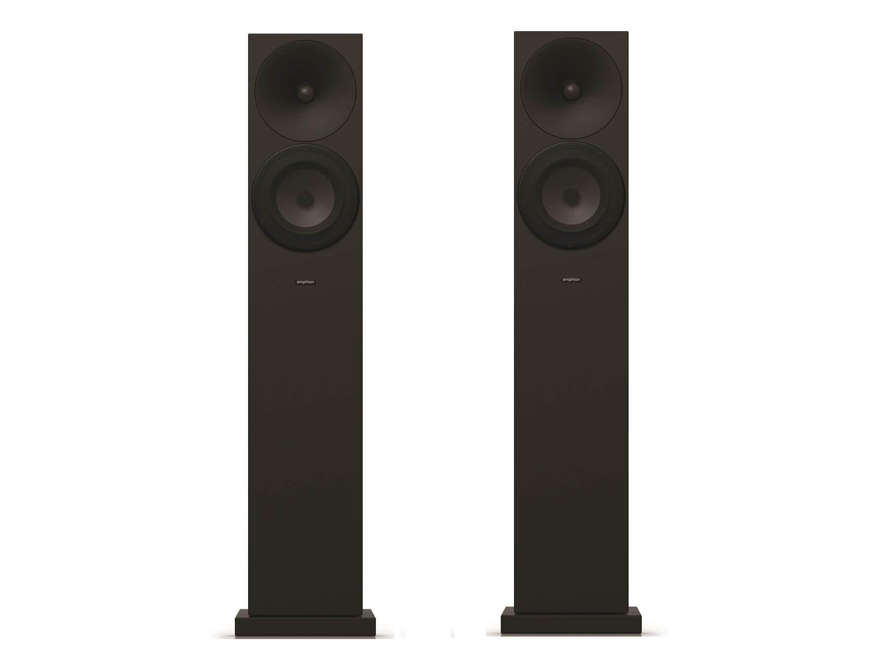 Amphion Argon 3LS - Floorstanding Speakers - Full Black