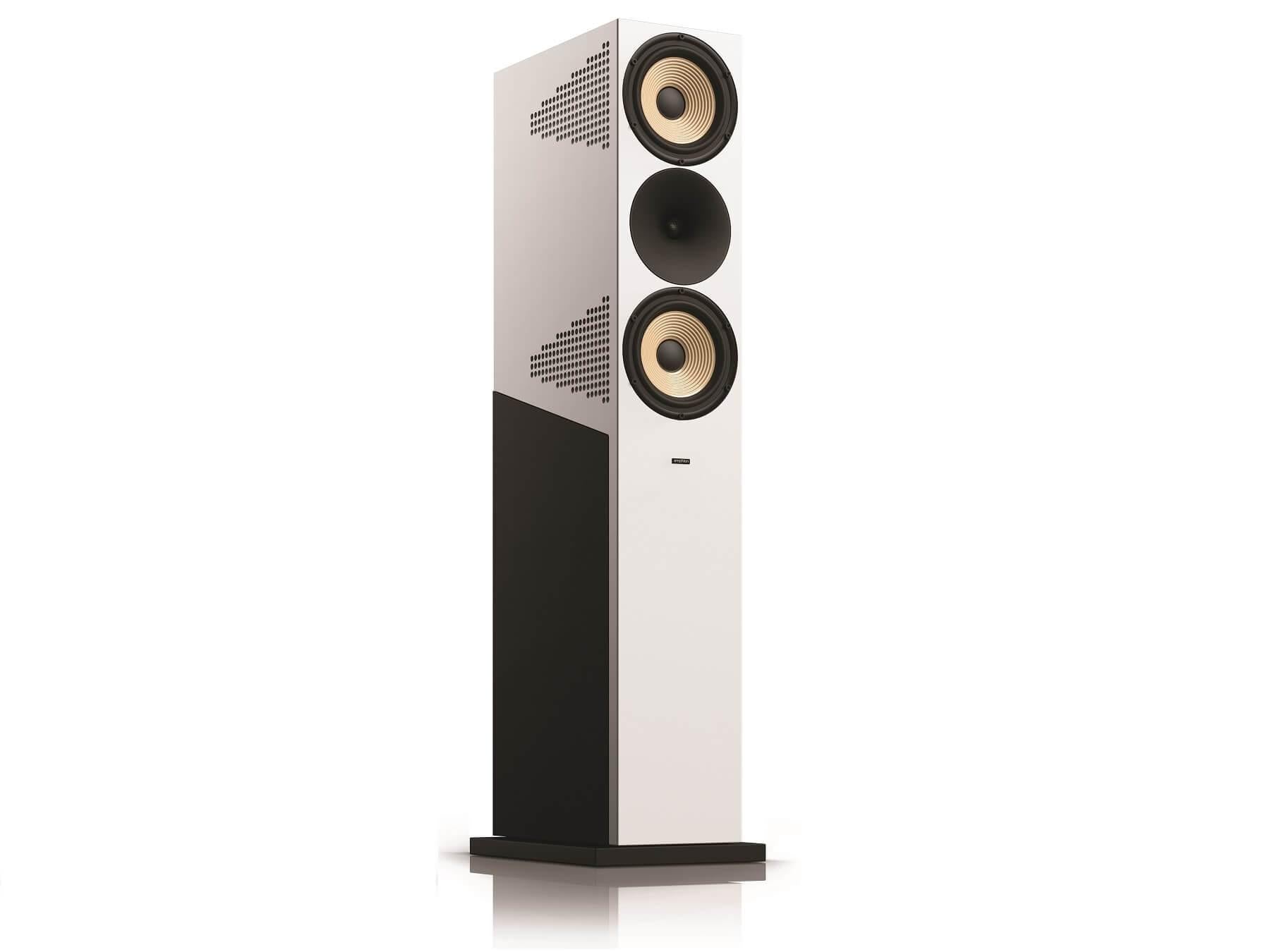 Amphion Krypton 3 - Floorstanding Speakers - White Side