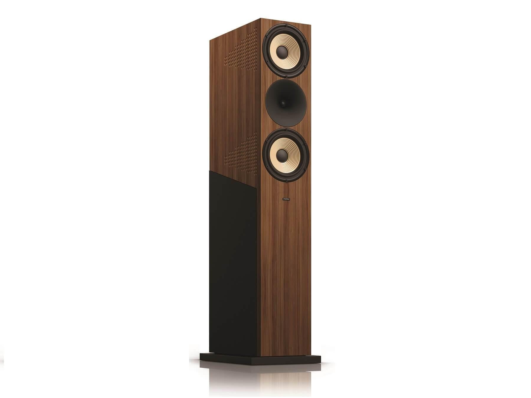 Amphion Krypton 3 - Floorstanding Speakers - Walnut Side