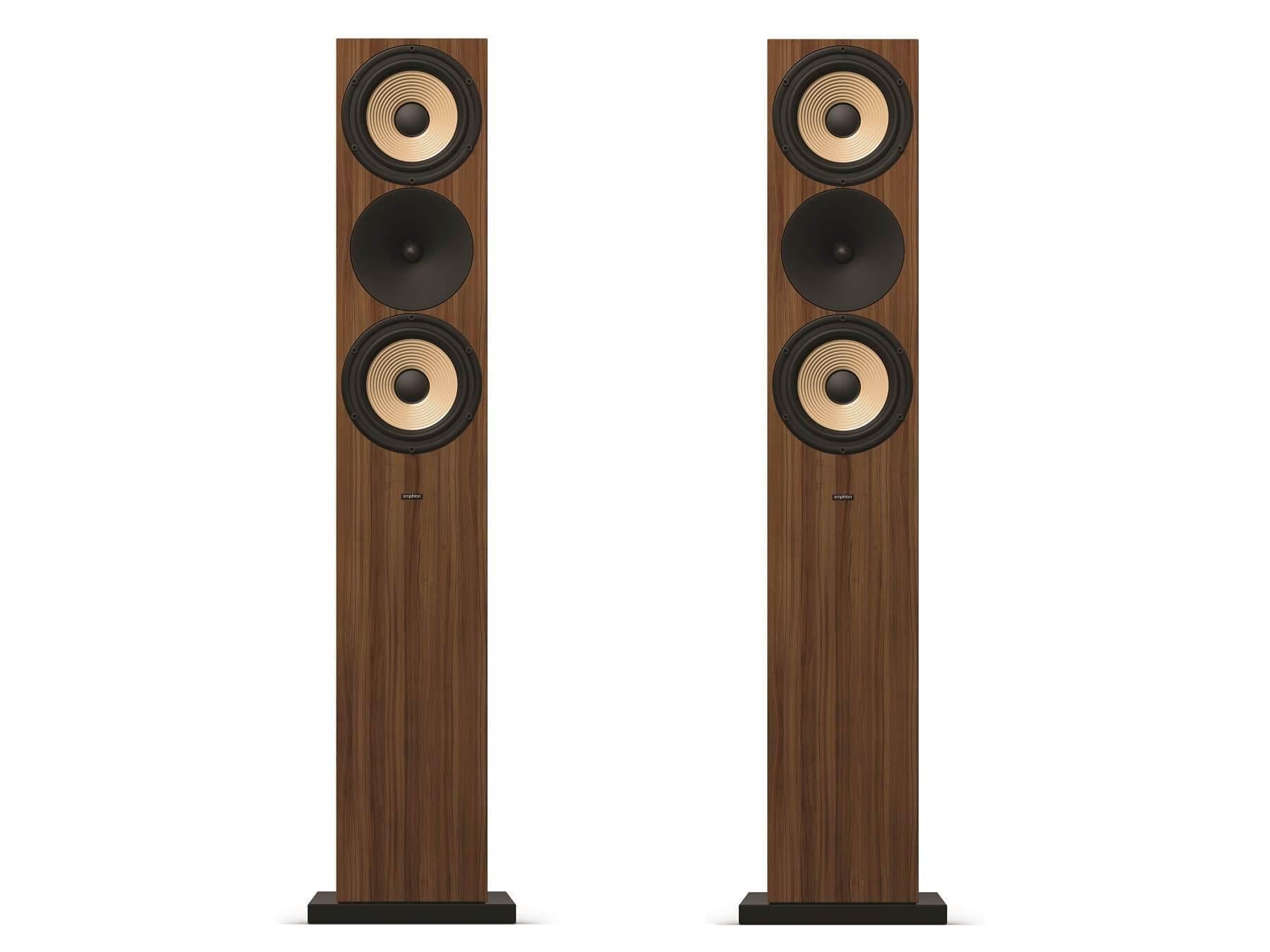 Amphion Krypton 3 - Floorstanding Speakers - Walnut