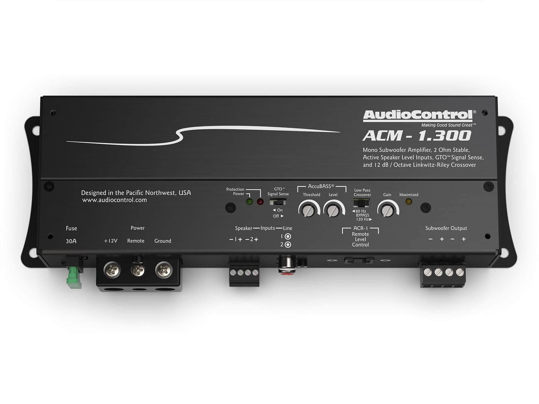 AudioControl ACM 1.300 - Monoblock Micro Amplifier
