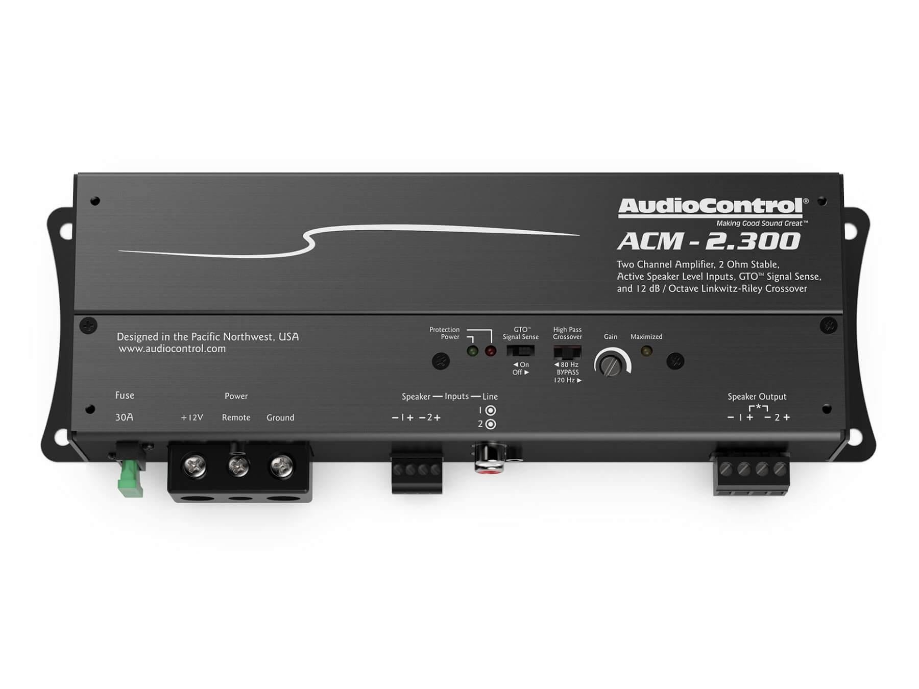 AudioControl ACM 2.300 - 2 Channel Micro Amplifier