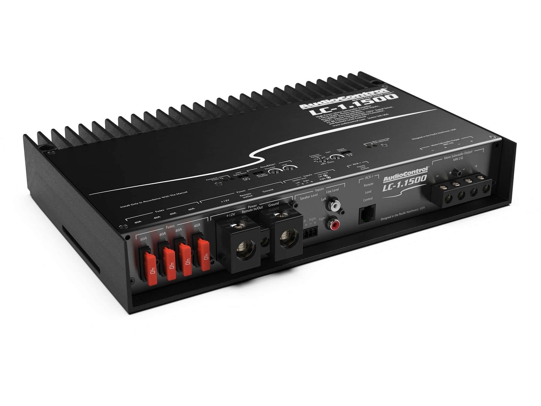 AudioControl LC-1.1500 - Mono Subwoofer Amplifier - 2