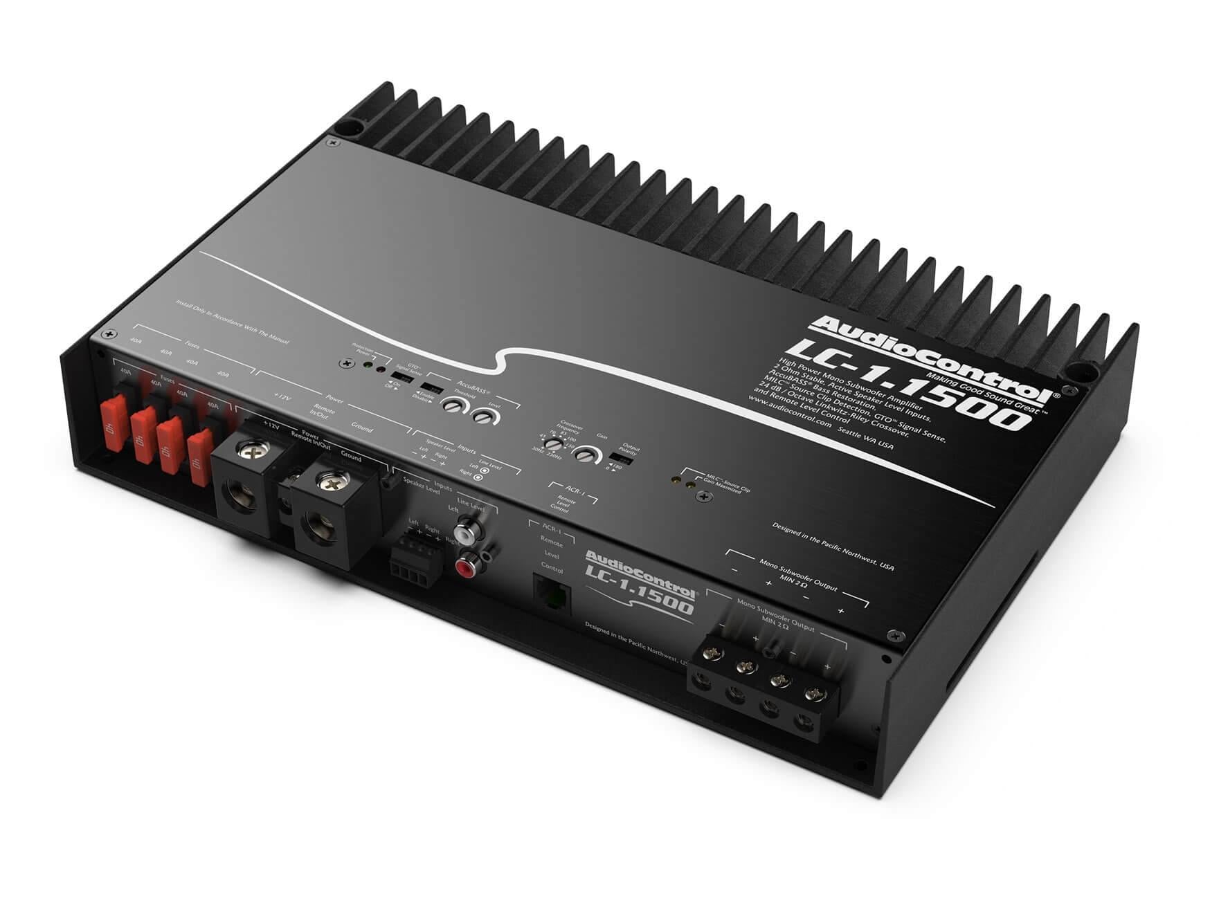 AudioControl LC-1.1500 - Mono Subwoofer Amplifier