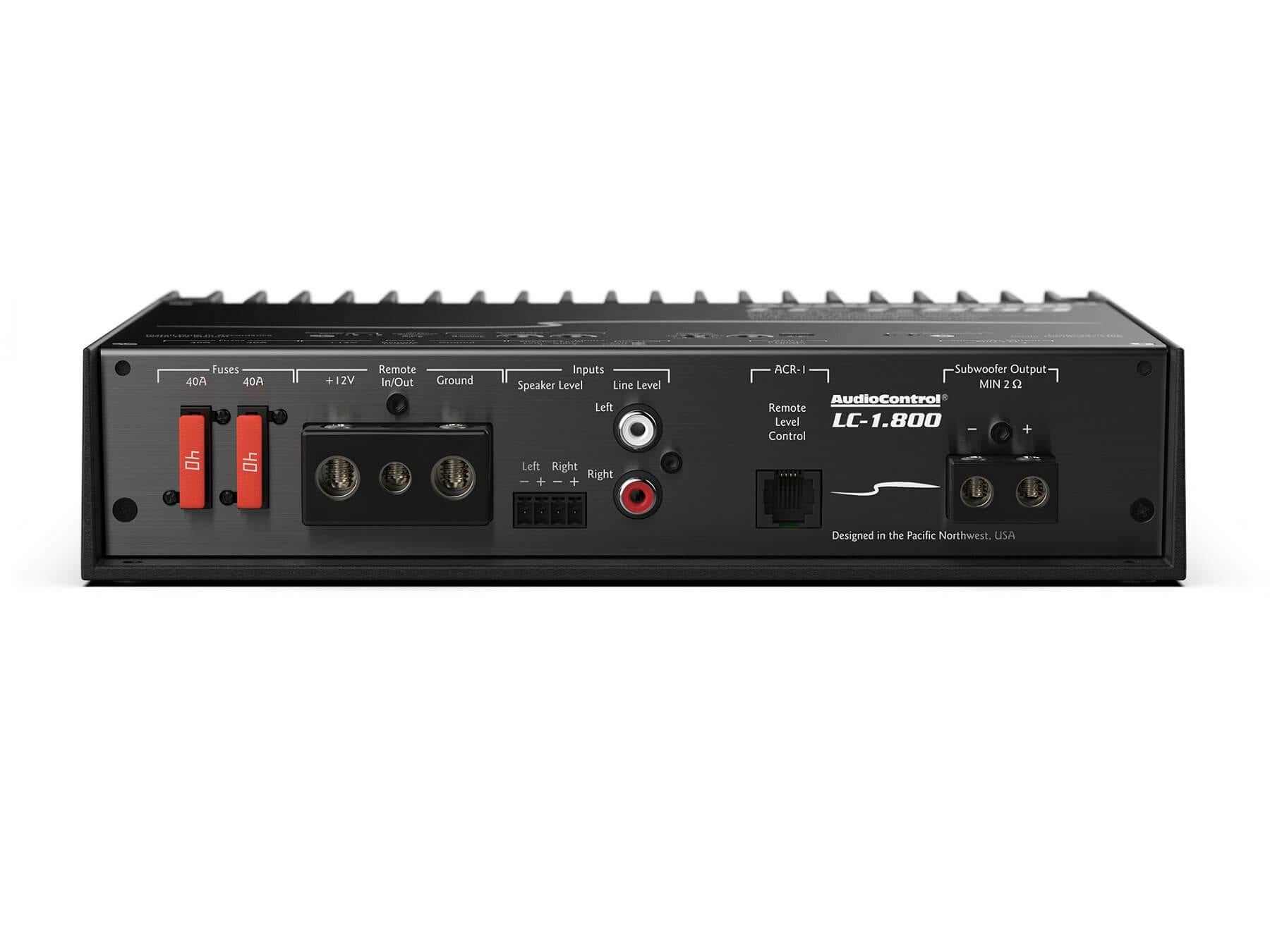 AudioControl LC-1.800 - Mono Subwoofer Amplifier - 3