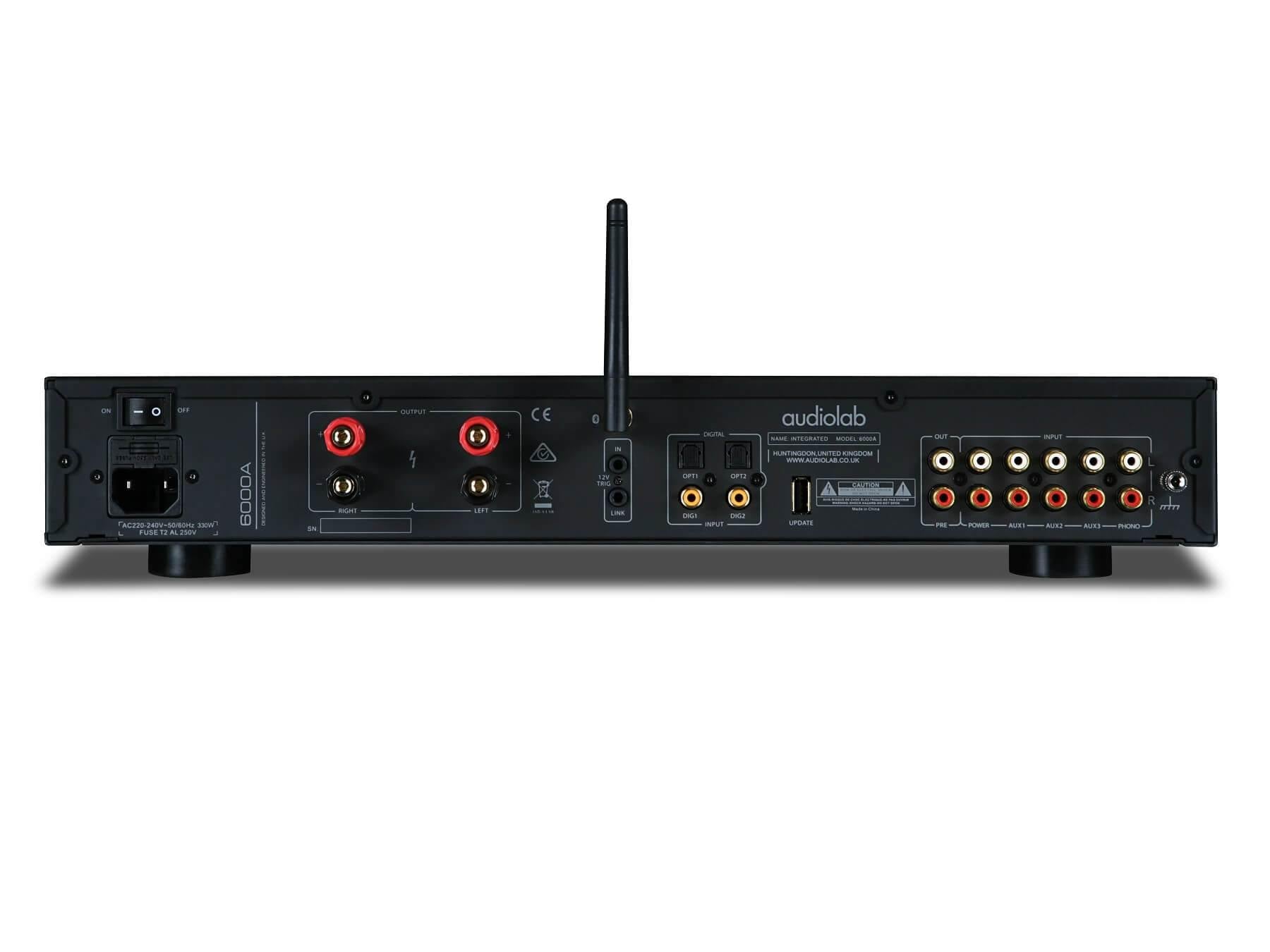 AudioLab 6000A - Integrated Amplifier - Black - Back
