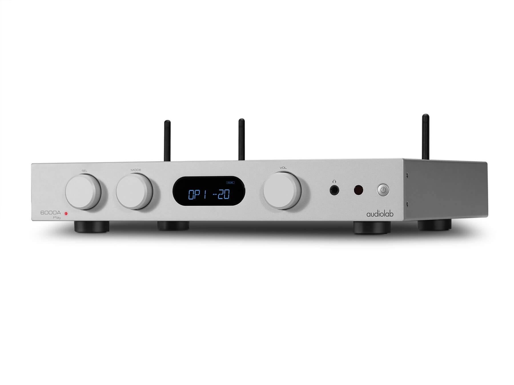 AudioLab 6000A Play - Streaming Integrated Amplifier - Silver - Side