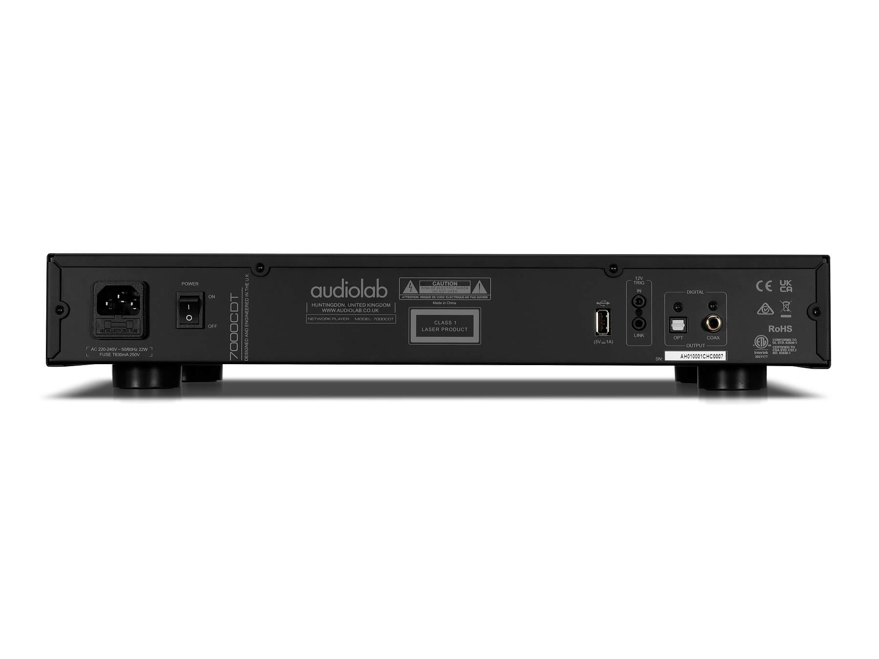 AudioLab 7000CDT - Black / Rear Panel
