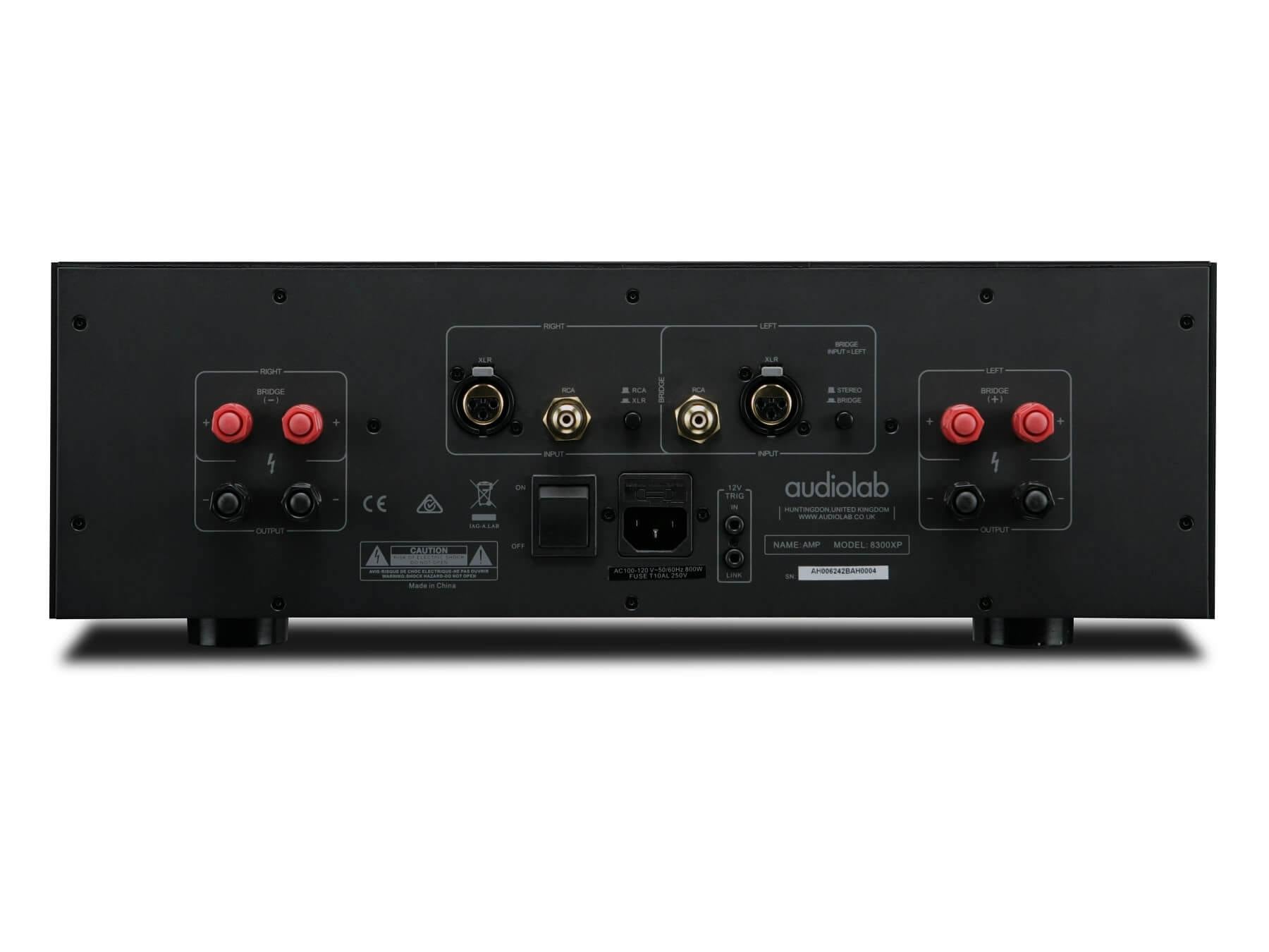 AudioLab 8300XP - Power Amplifier - Black - Back