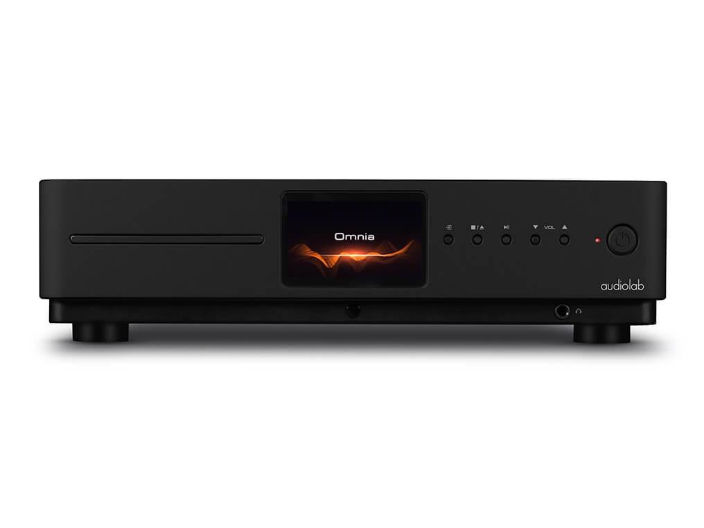 AudioLab Omnia - All-in-One Music System - Black Front