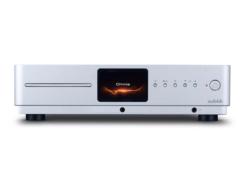 AudioLab Omnia - All-in-One Music System - Silver Front