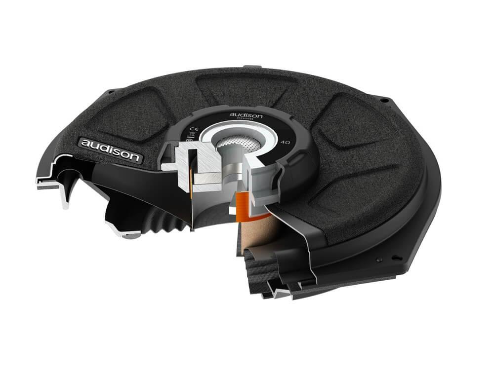 Audison Prima APBMW S8-4 - Subwoofer for BMW - Cross-Section
