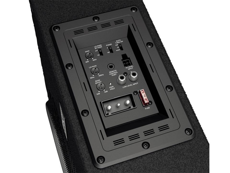 Audison Prima APBX 8 AS2 - Active Subwoofer Enclosure - Controls